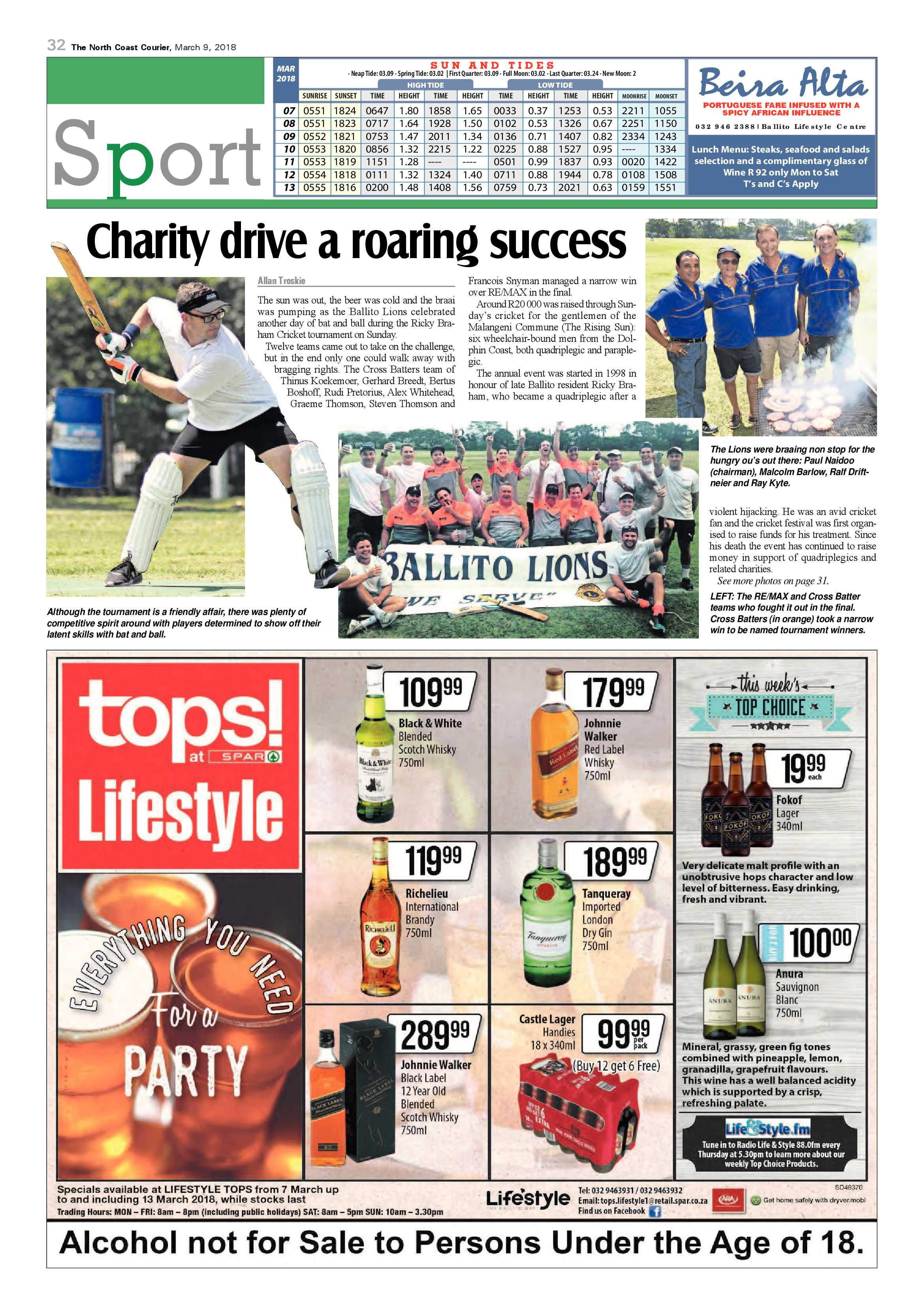 The North Coast Courier – 09 March 2018 page 32