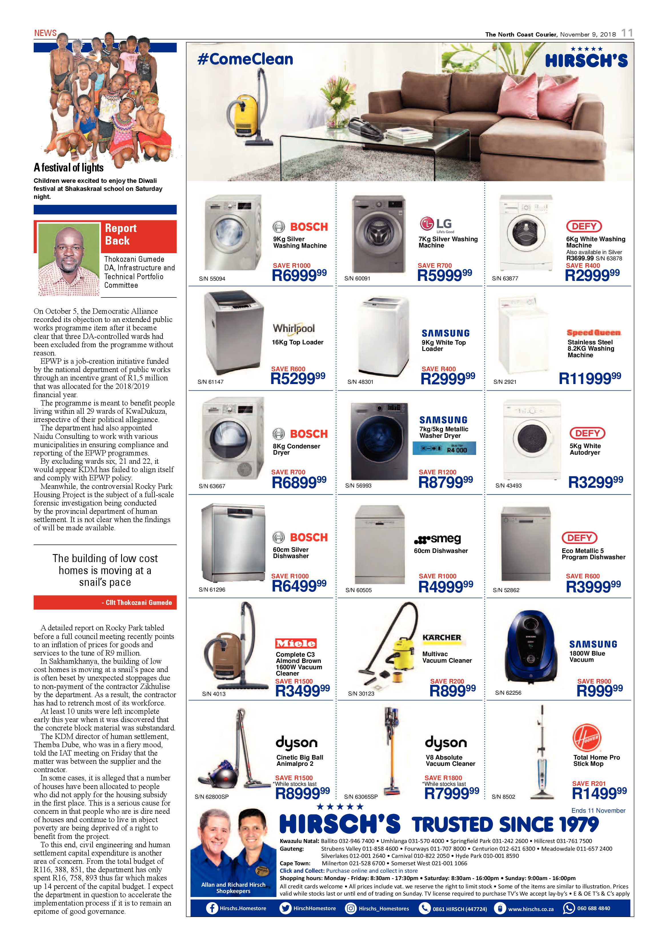The North Coast Courier – 09 November 2018 page 11
