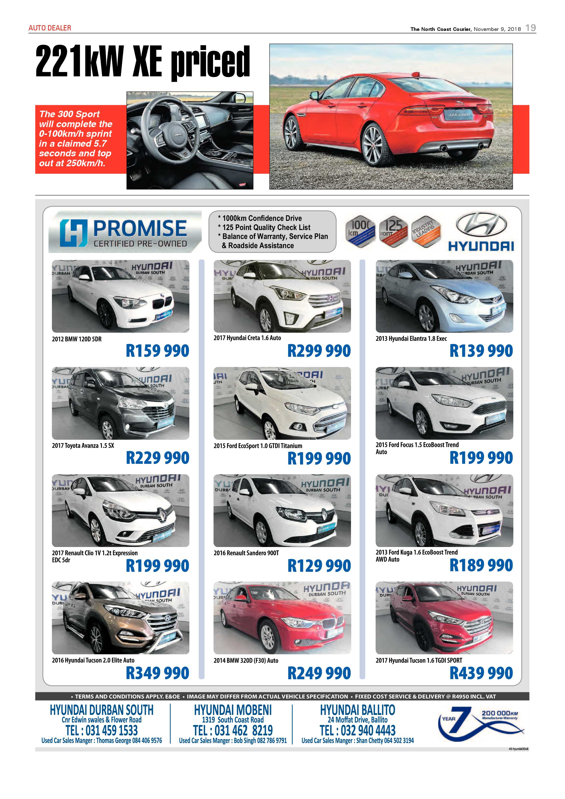 The North Coast Courier – 09 November 2018 page 19