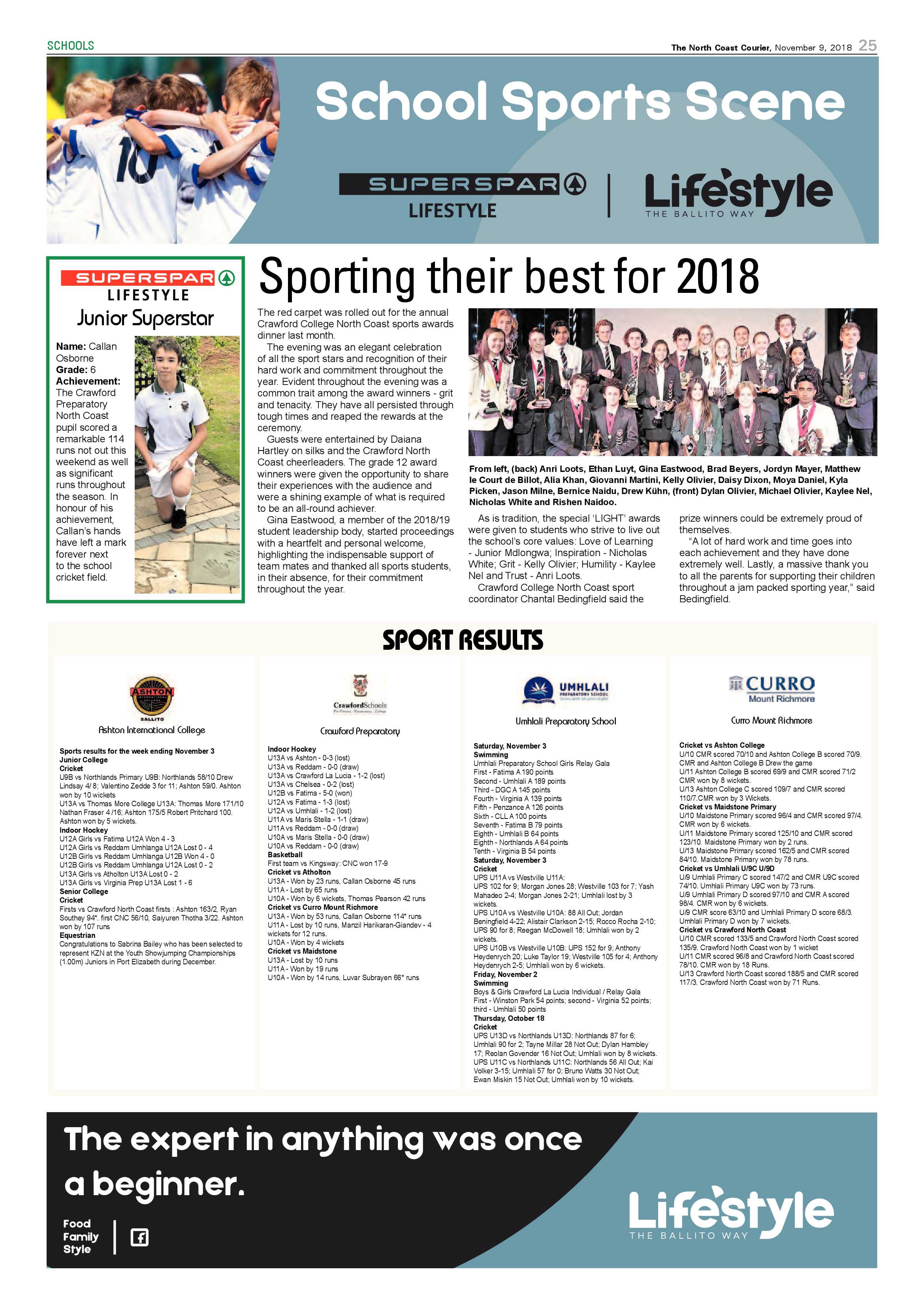 The North Coast Courier – 09 November 2018 page 25