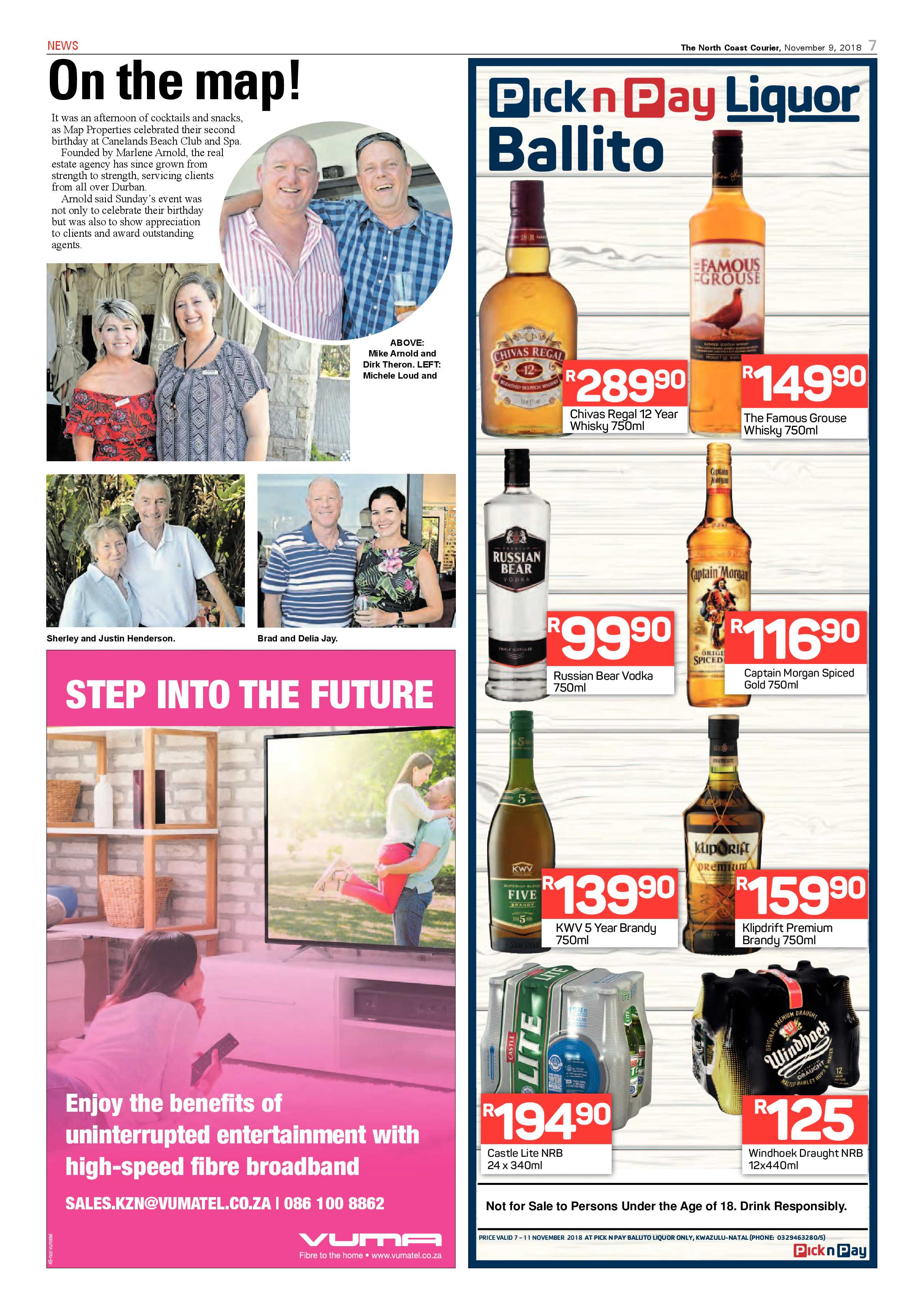 The North Coast Courier – 09 November 2018 page 7