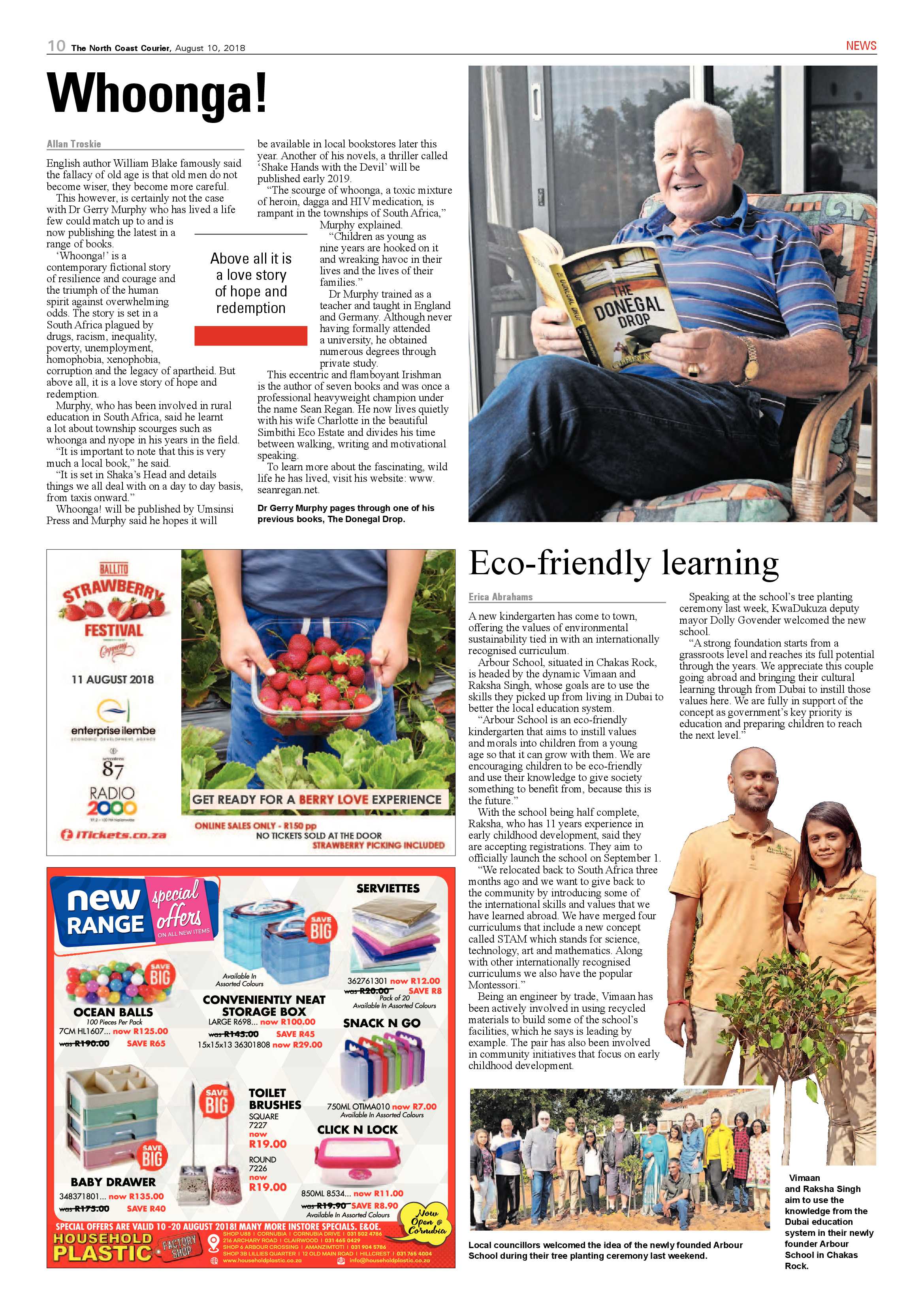 The North Coast Courier – 10 August 2018 page 10