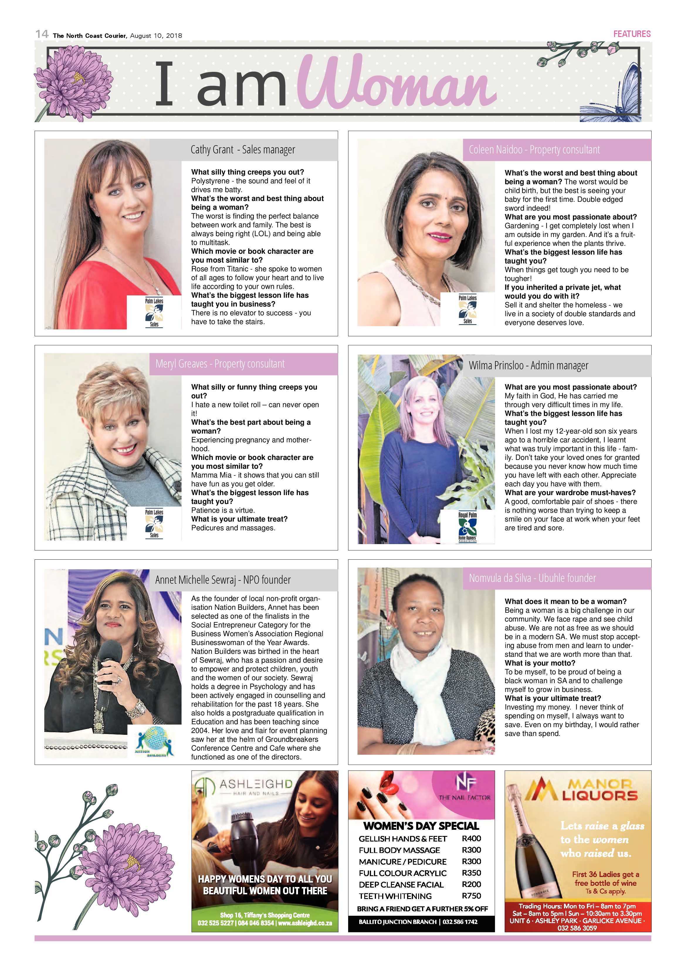 The North Coast Courier – 10 August 2018 page 14