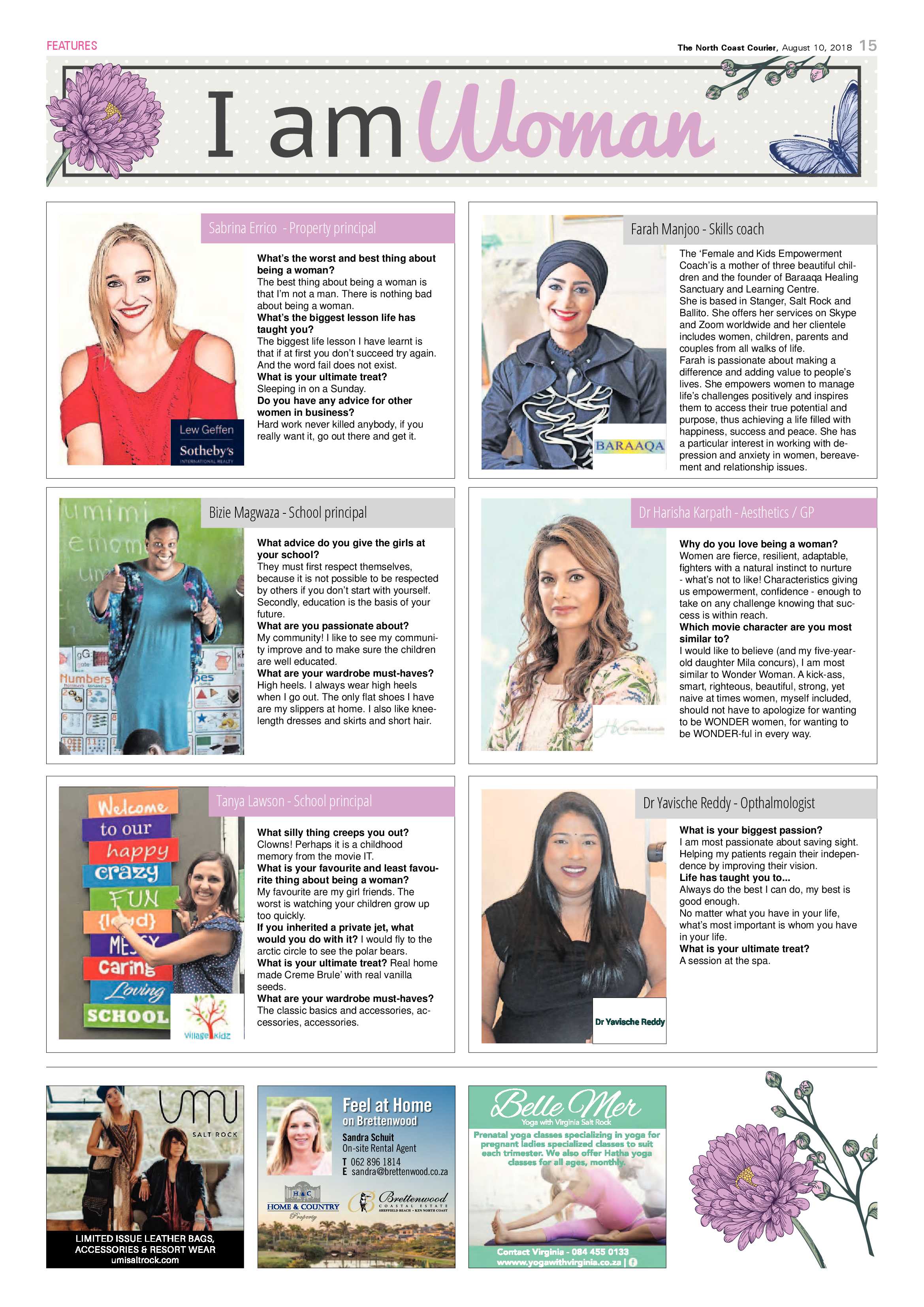 The North Coast Courier – 10 August 2018 page 15