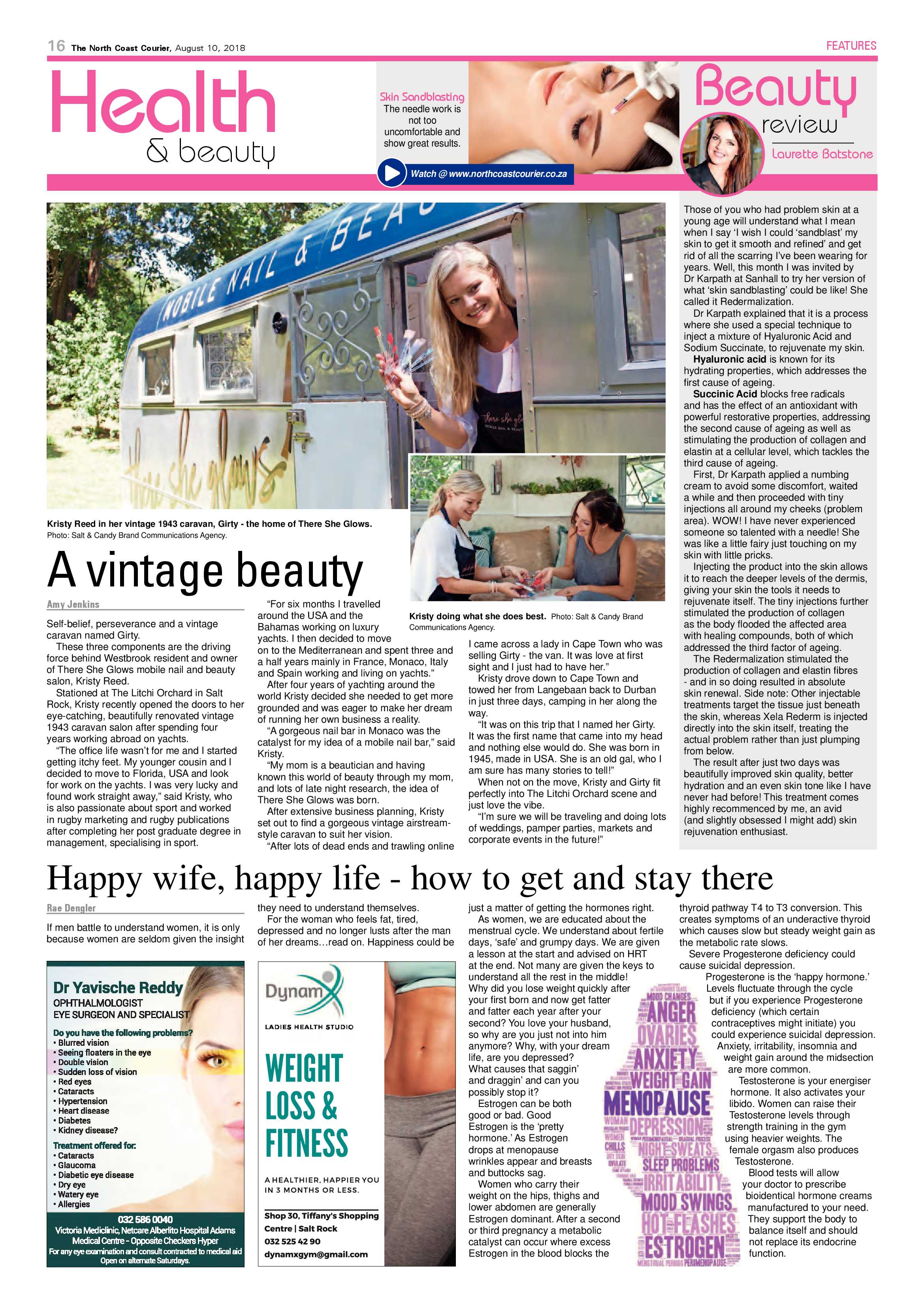 The North Coast Courier – 10 August 2018 page 16