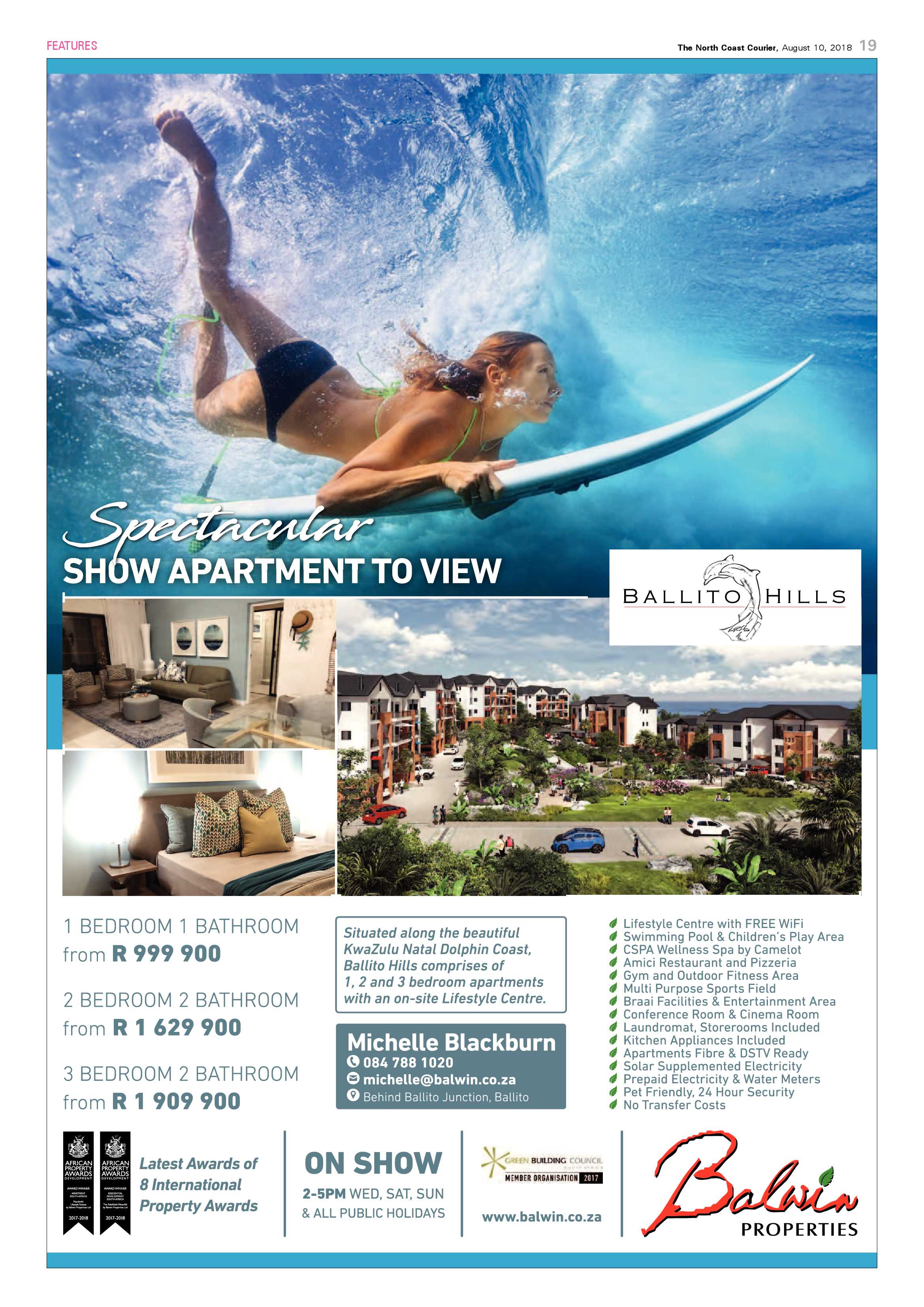The North Coast Courier – 10 August 2018 page 19