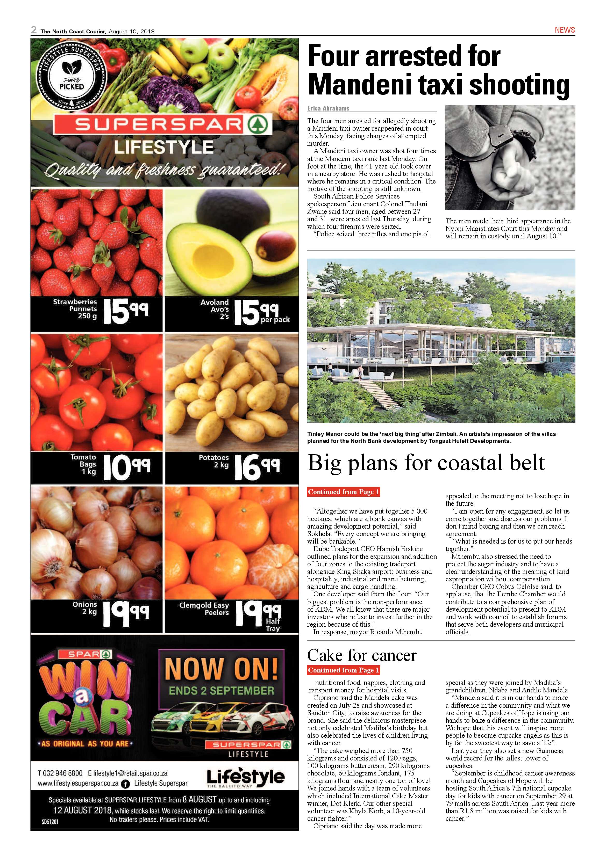 The North Coast Courier – 10 August 2018 page 2