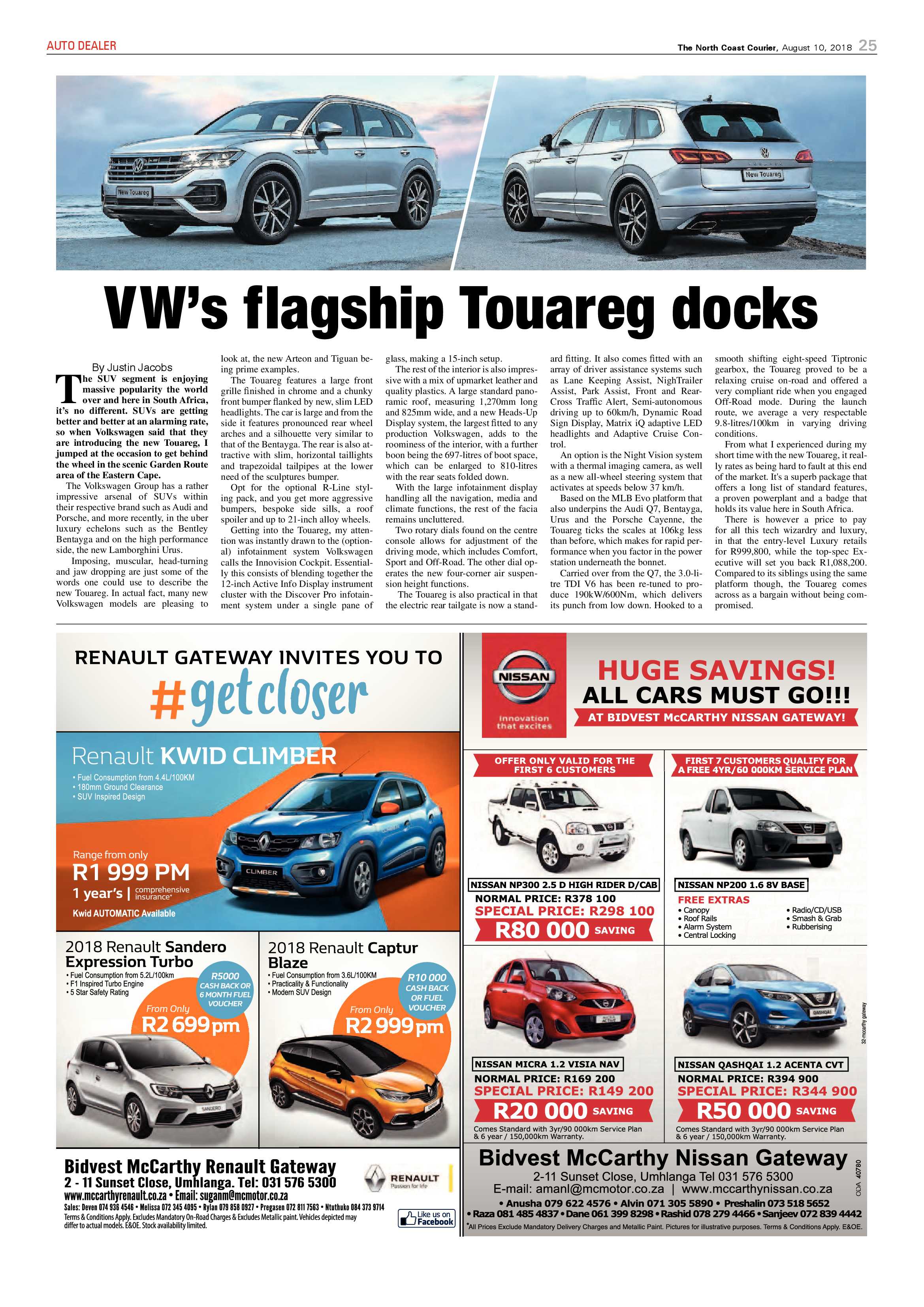 The North Coast Courier – 10 August 2018 page 25