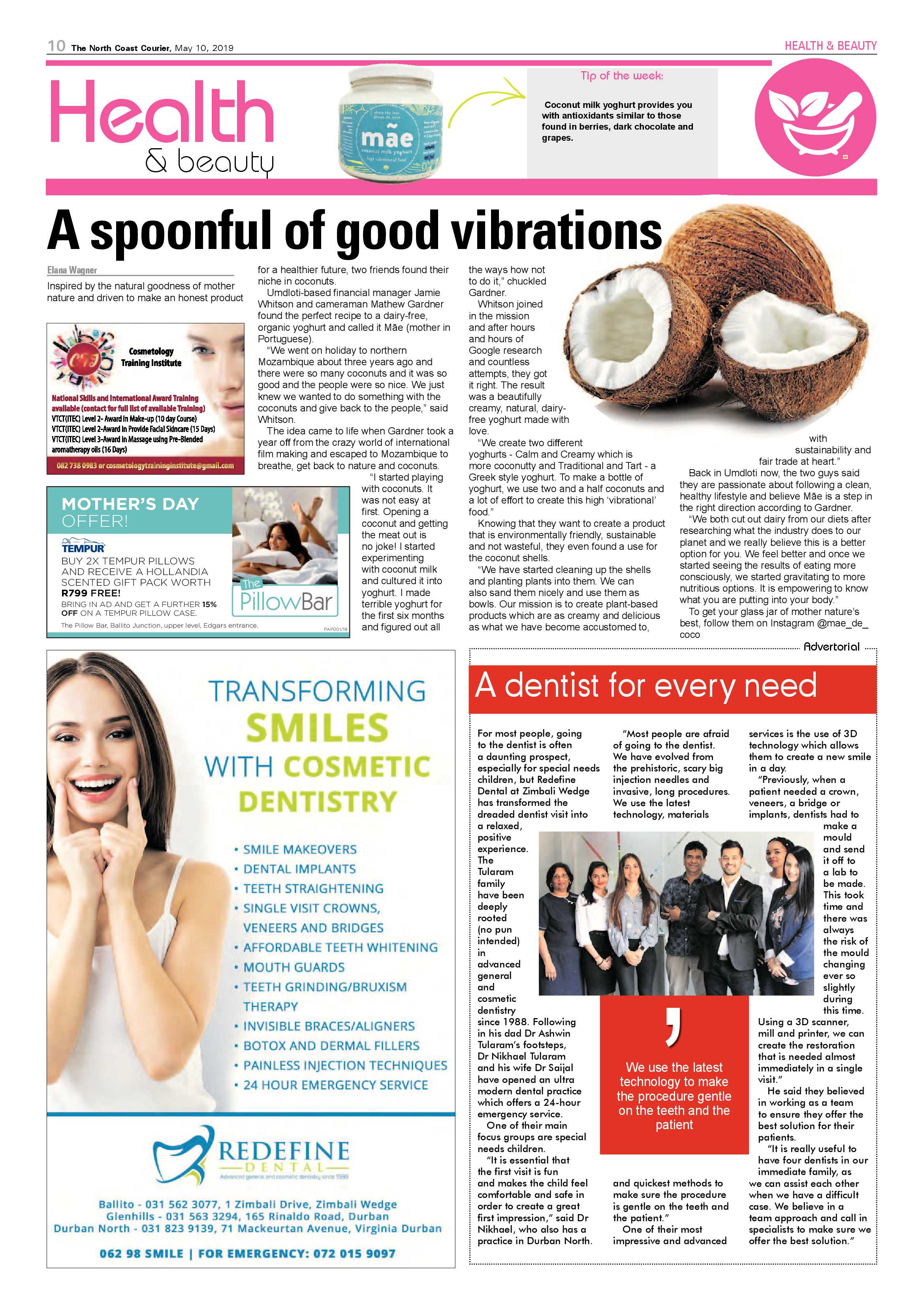 The North Coast Courier – 10 May 2019 page 10