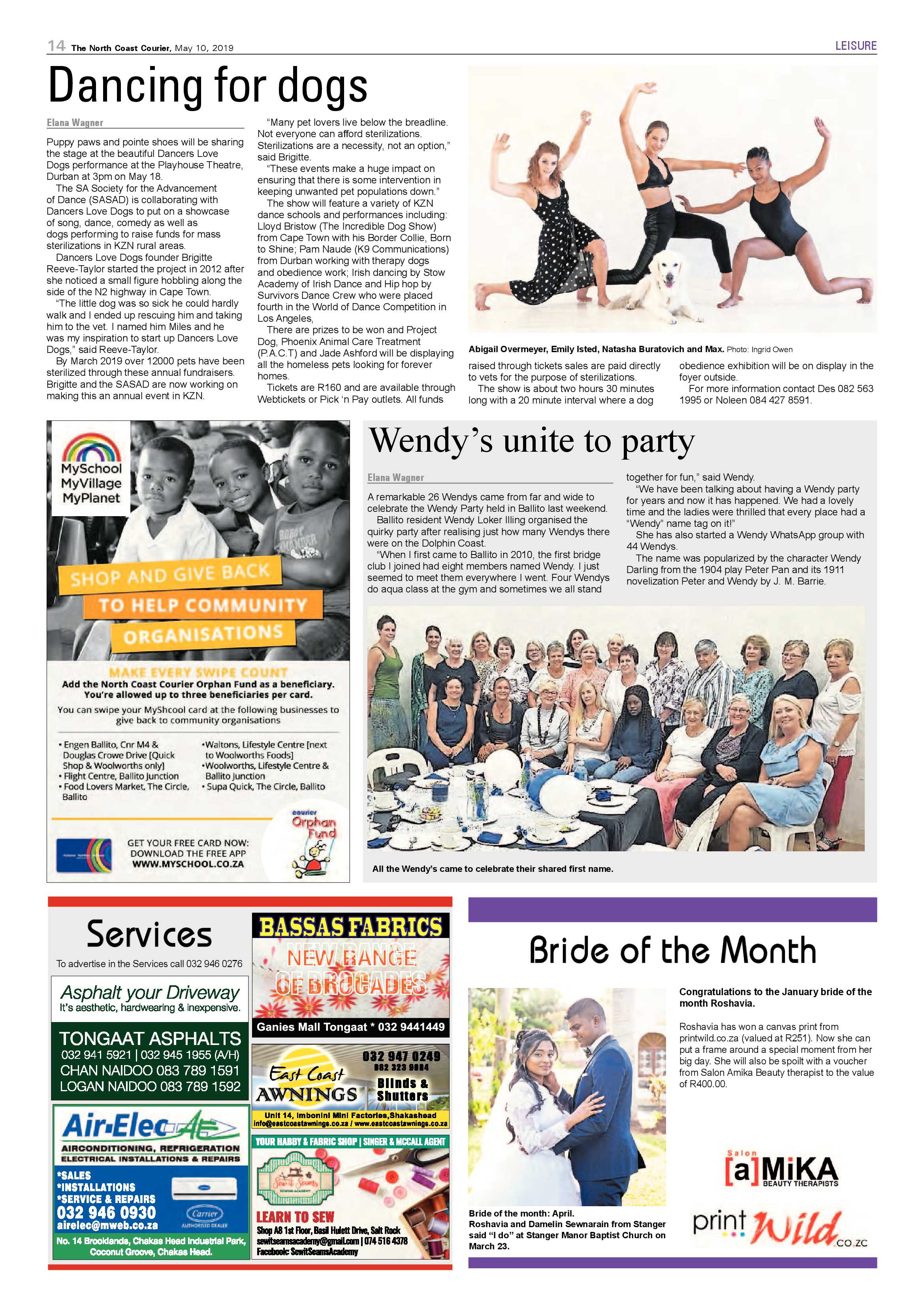The North Coast Courier – 10 May 2019 page 14