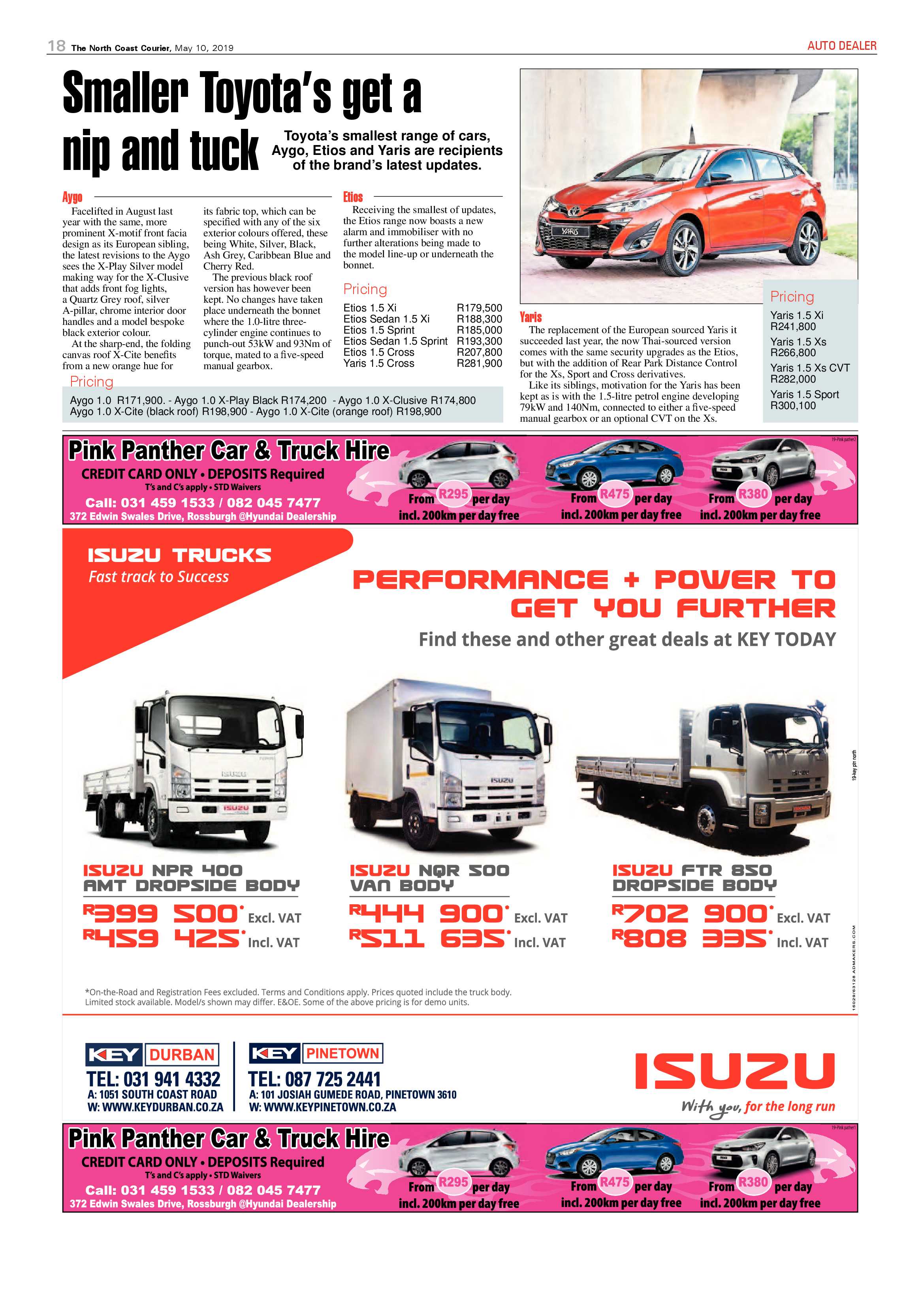 The North Coast Courier – 10 May 2019 page 18