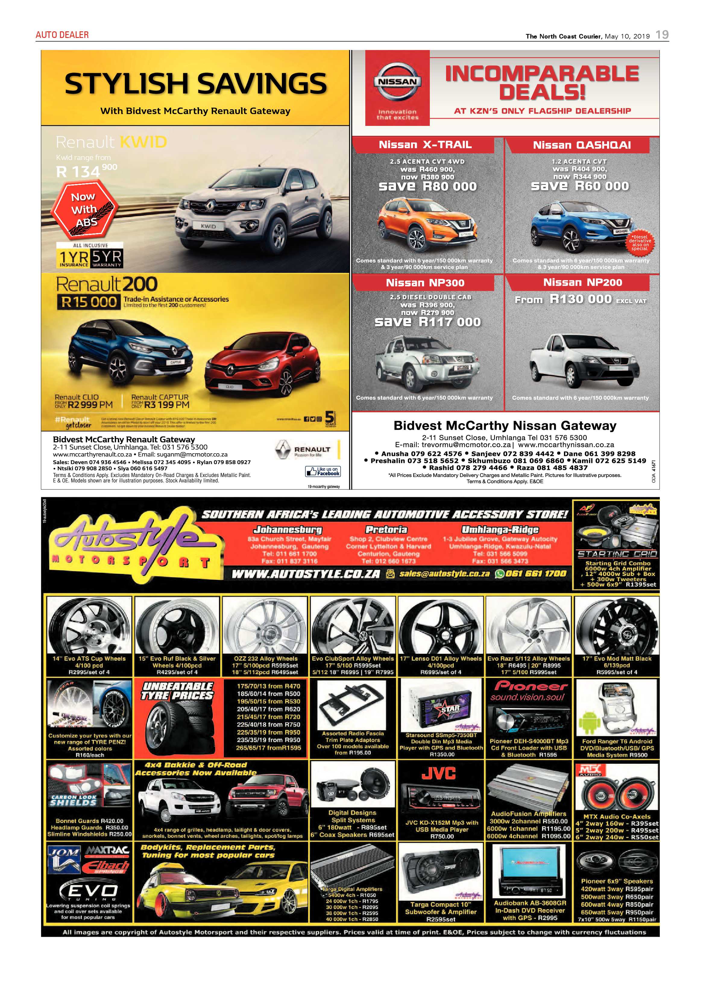 The North Coast Courier – 10 May 2019 page 19