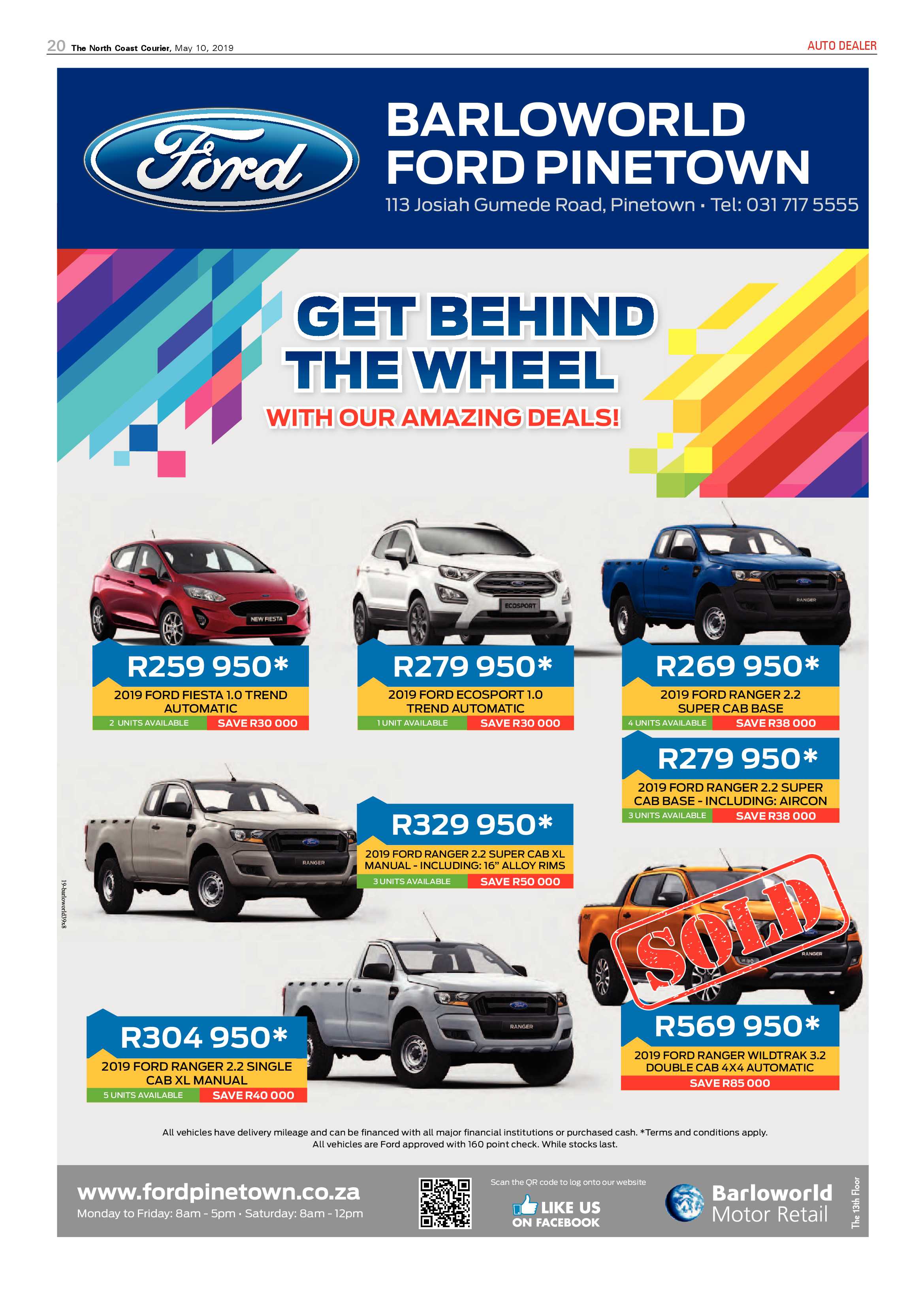 The North Coast Courier – 10 May 2019 page 20
