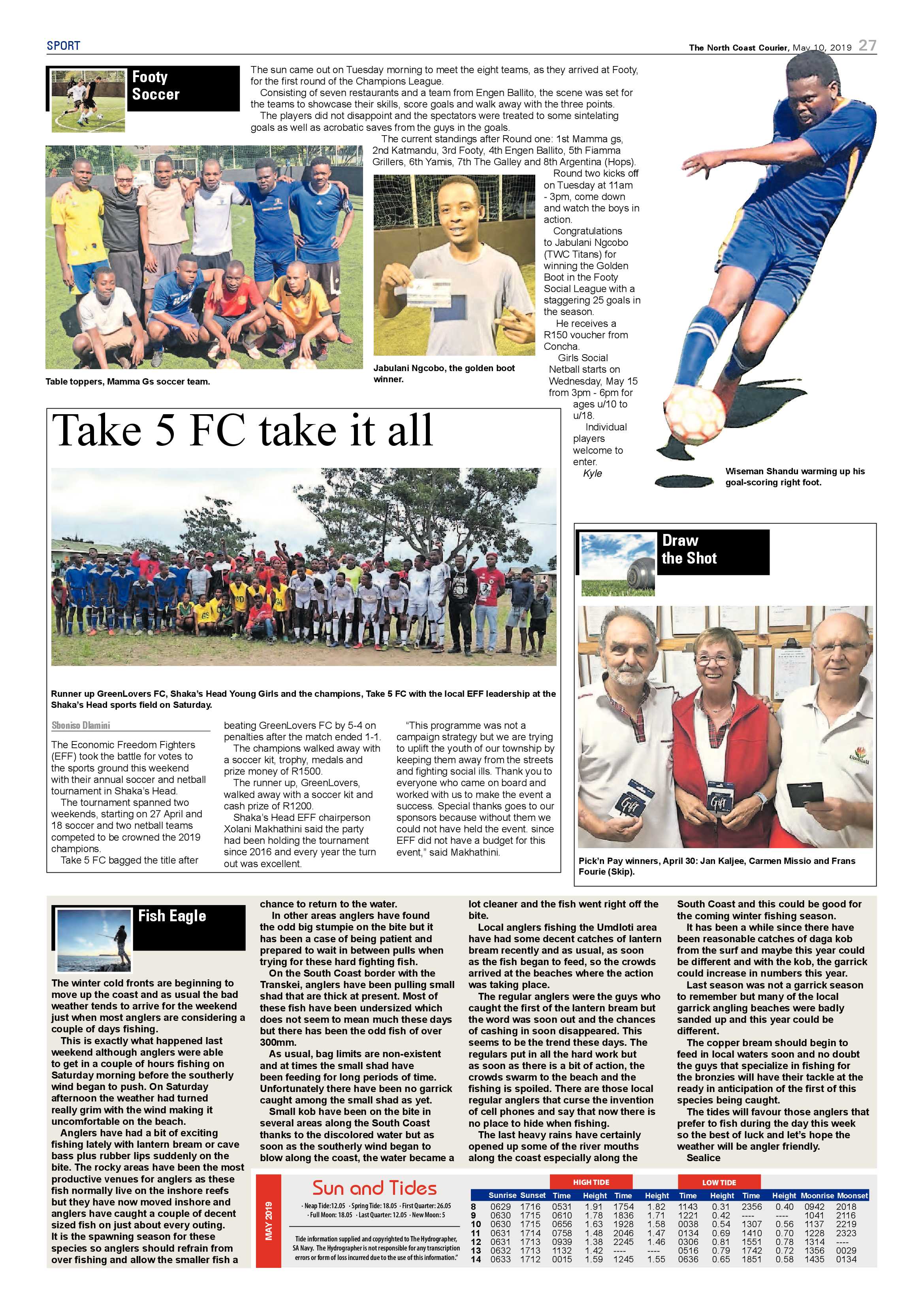 The North Coast Courier – 10 May 2019 page 27