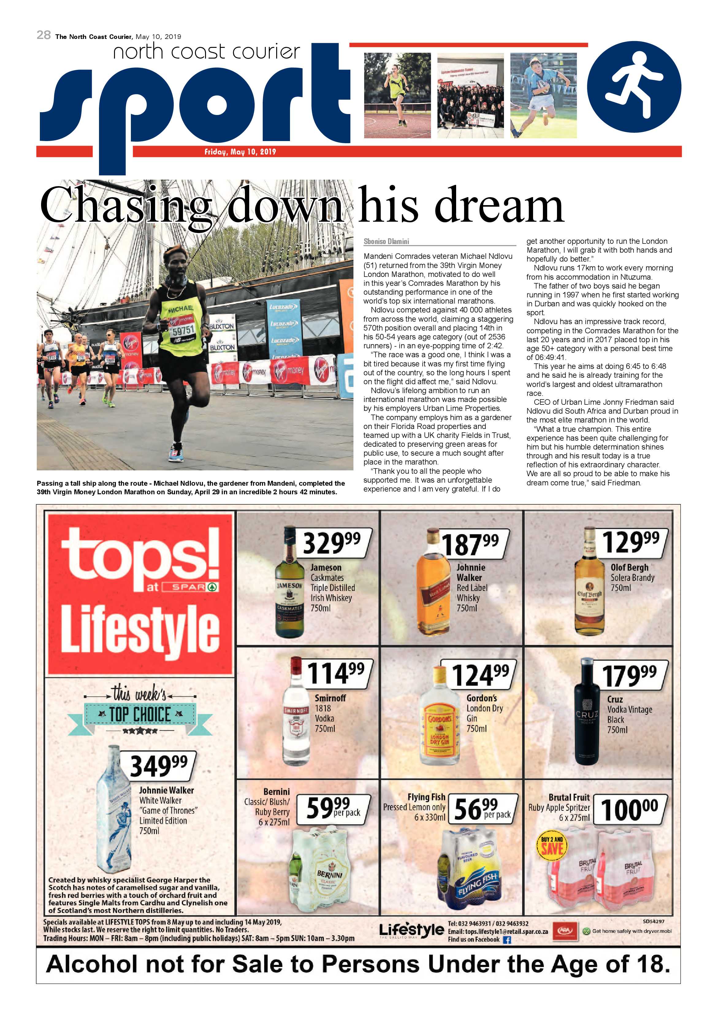 The North Coast Courier – 10 May 2019 page 28