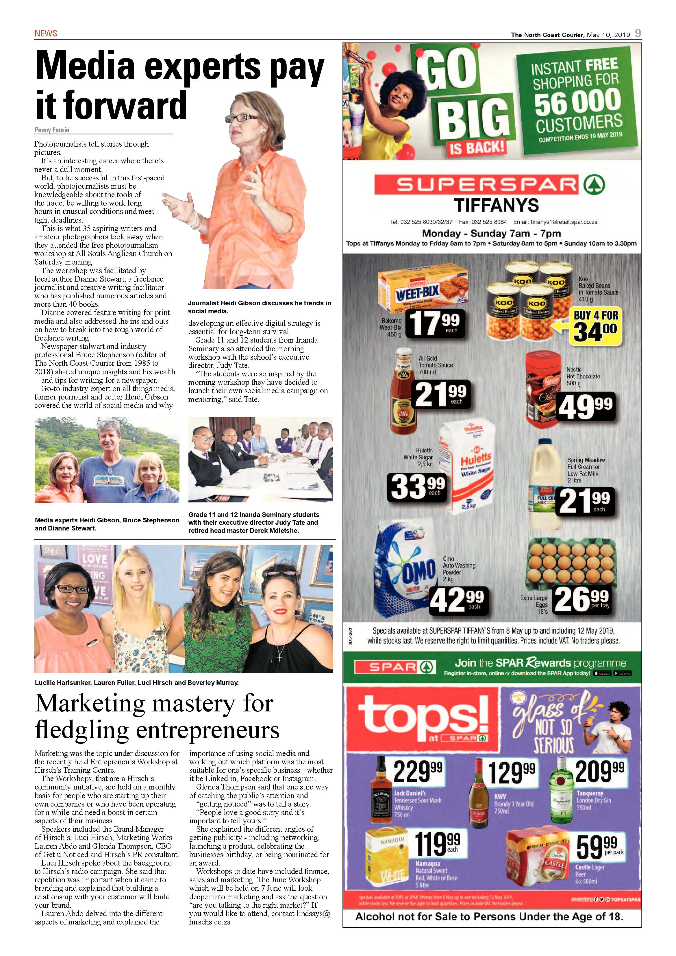 The North Coast Courier – 10 May 2019 page 9
