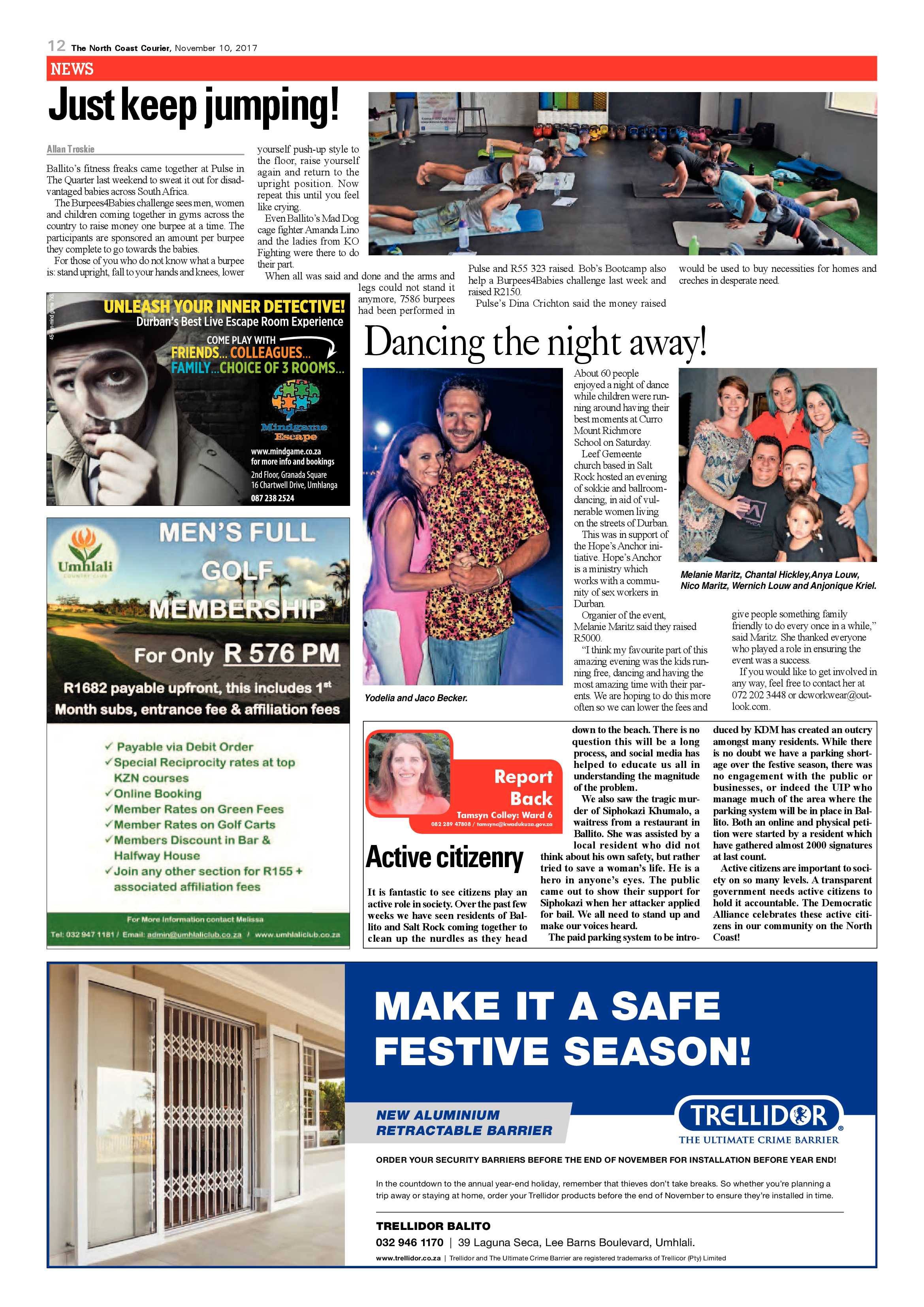 The North Coast Courier – 10 November 2017 page 12