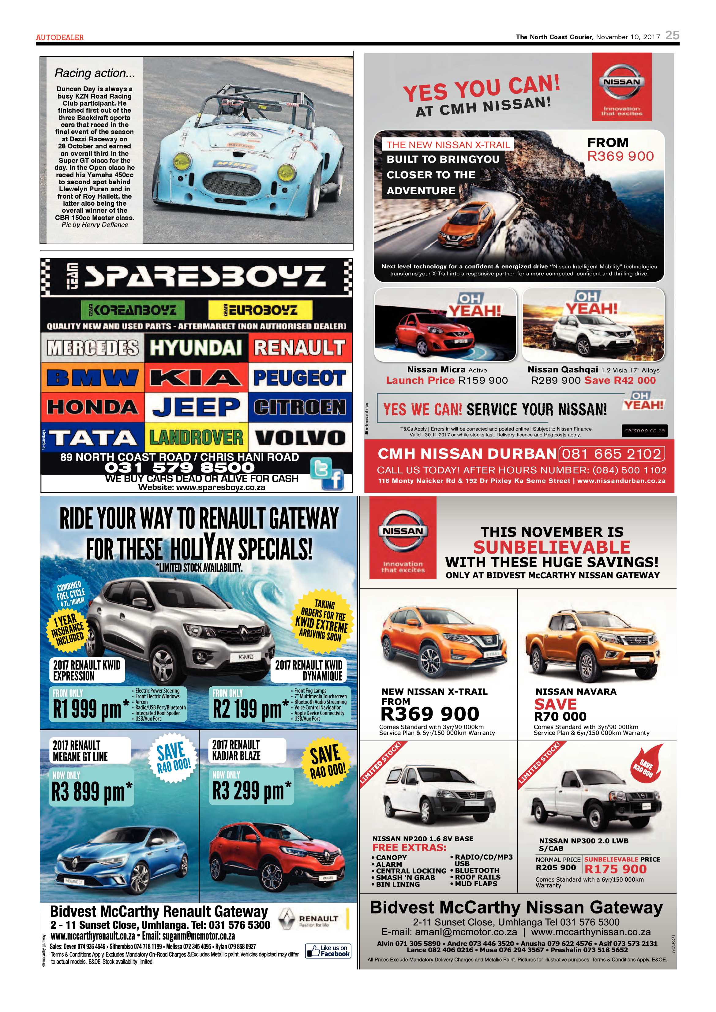 The North Coast Courier – 10 November 2017 page 25