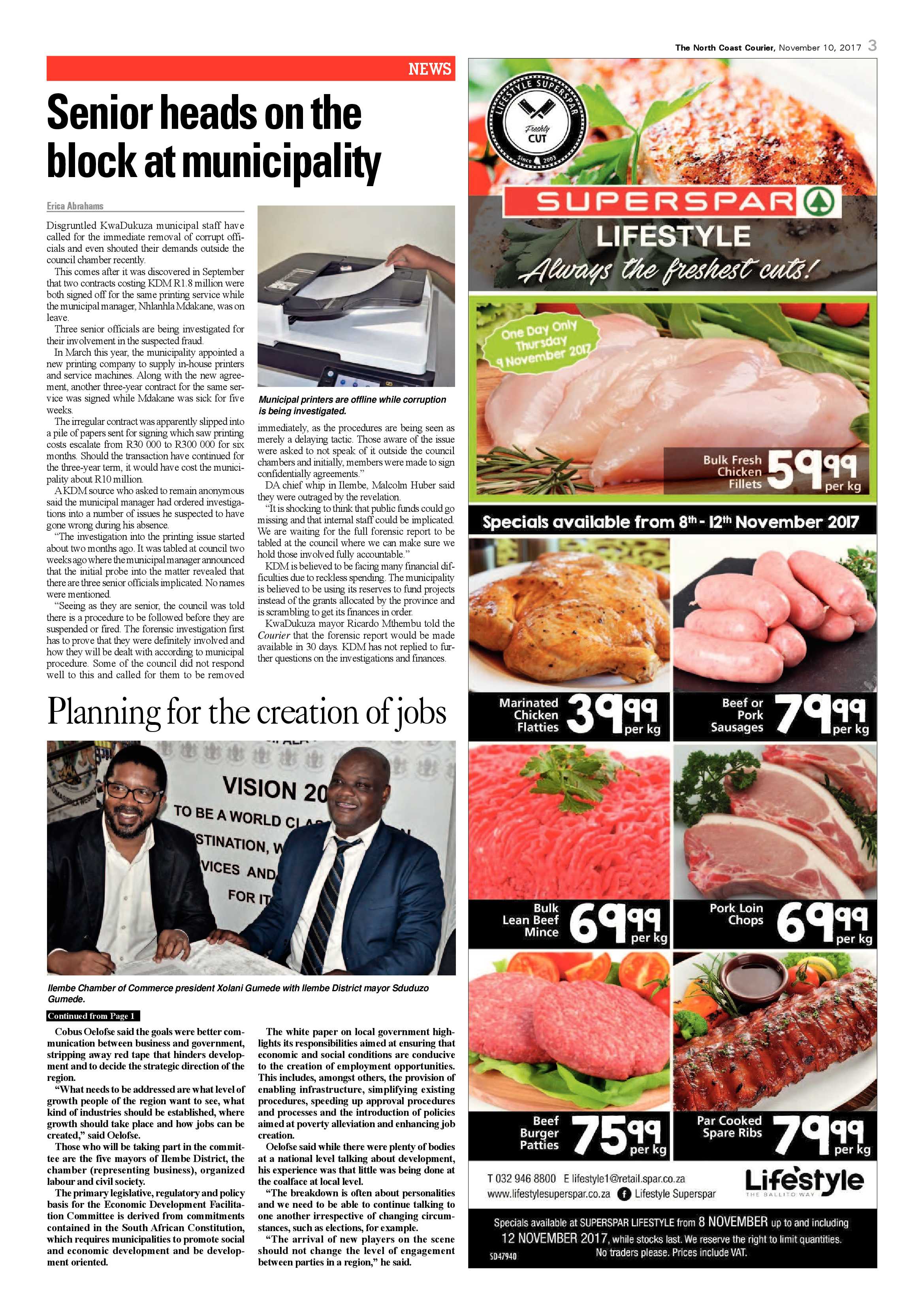 The North Coast Courier – 10 November 2017 page 3
