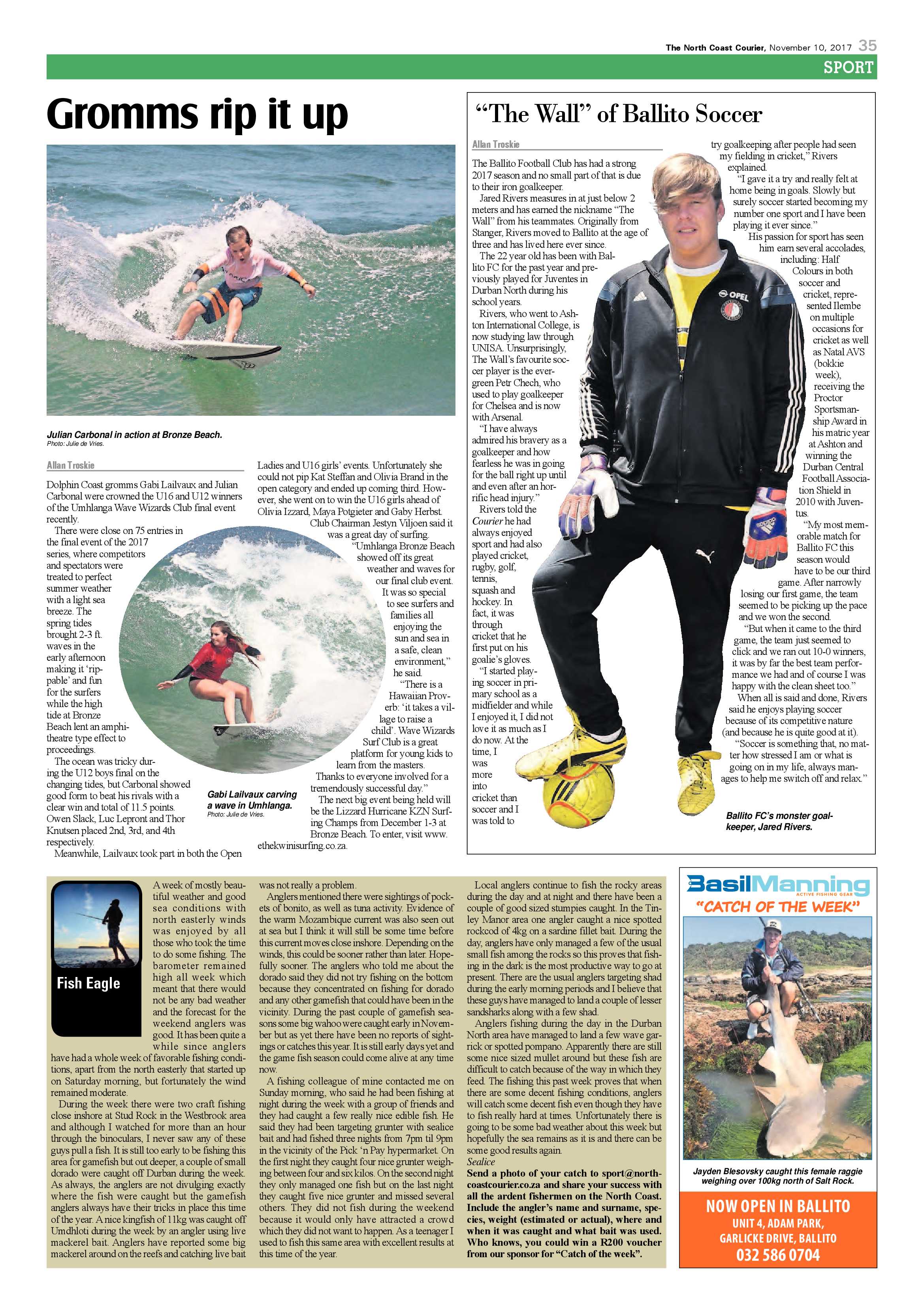 The North Coast Courier – 10 November 2017 page 35