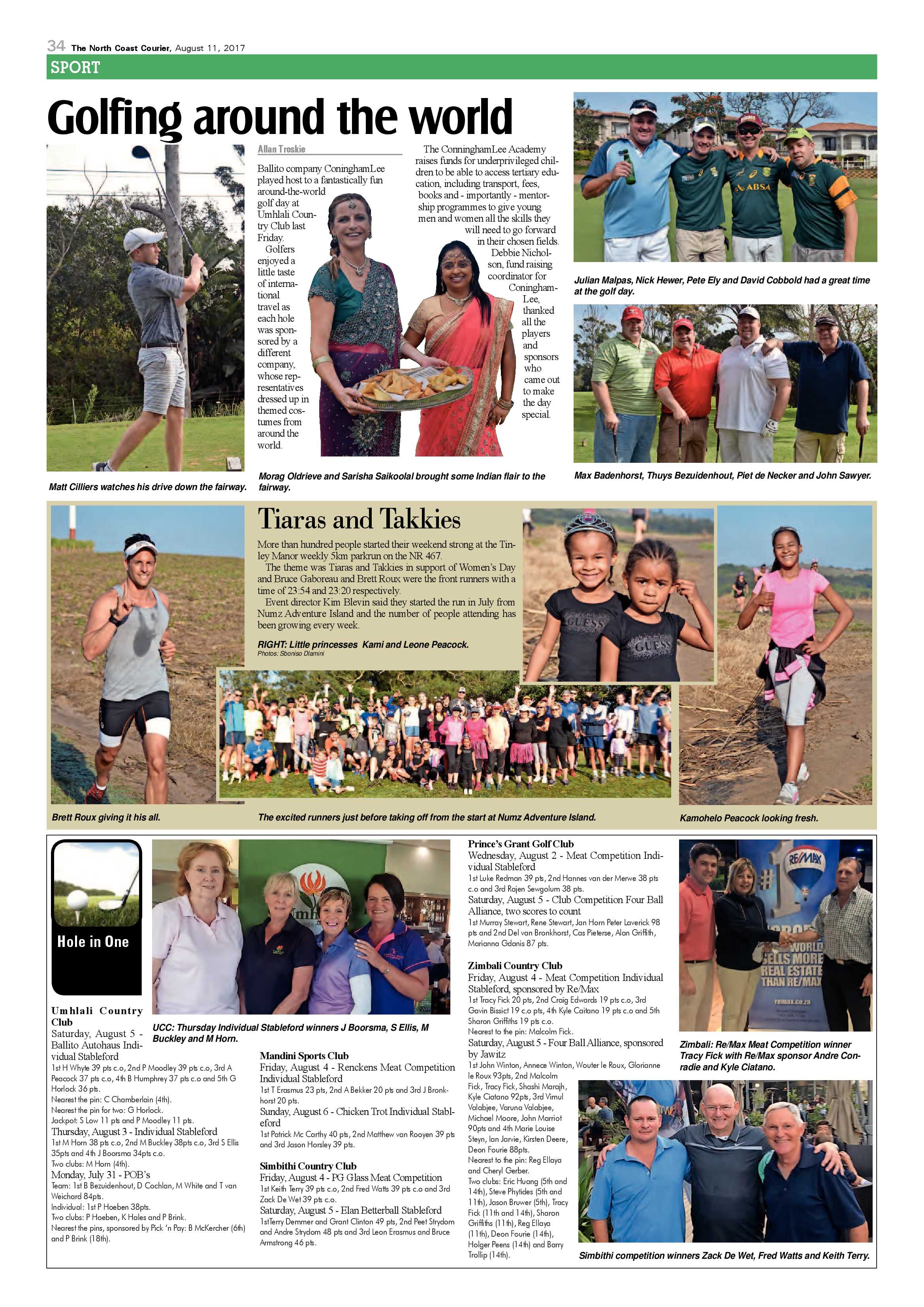 The North Coast Courier – 11 August 2017 page 34