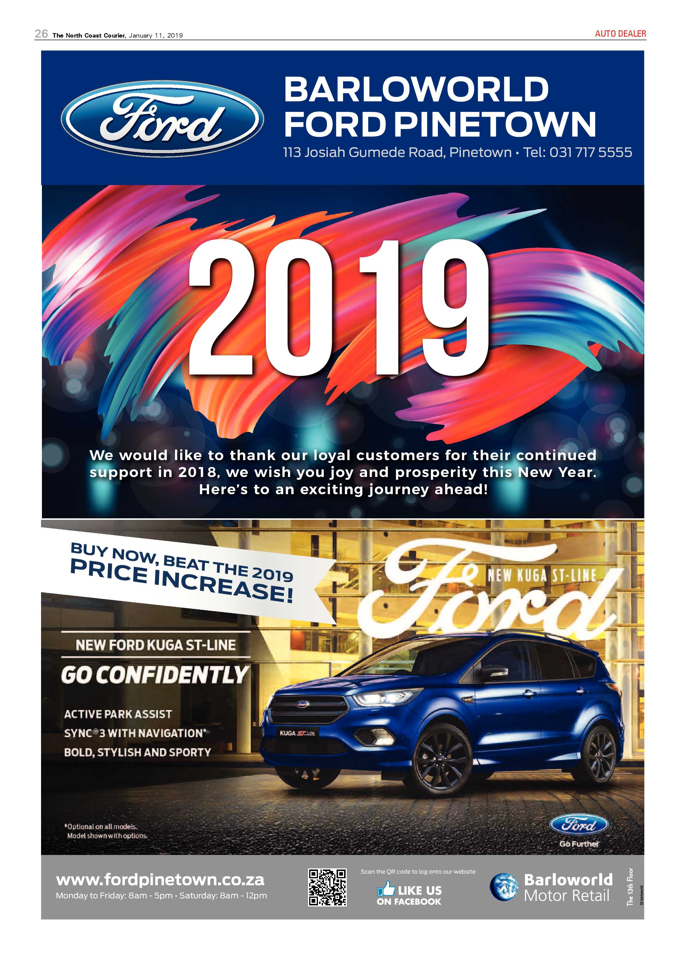 The North Coast Courier – 11 January 2019 page 26
