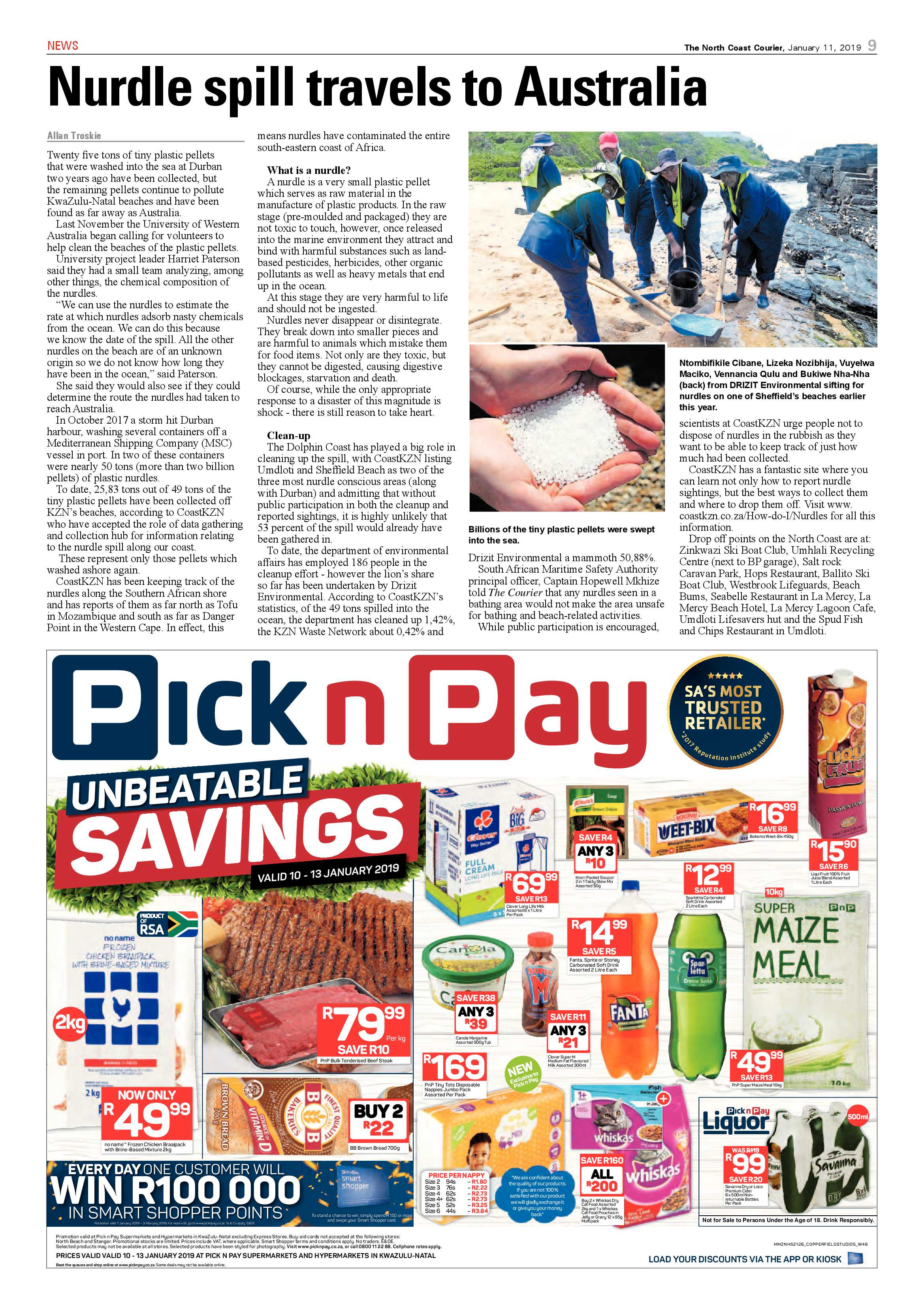 The North Coast Courier – 11 January 2019 page 9