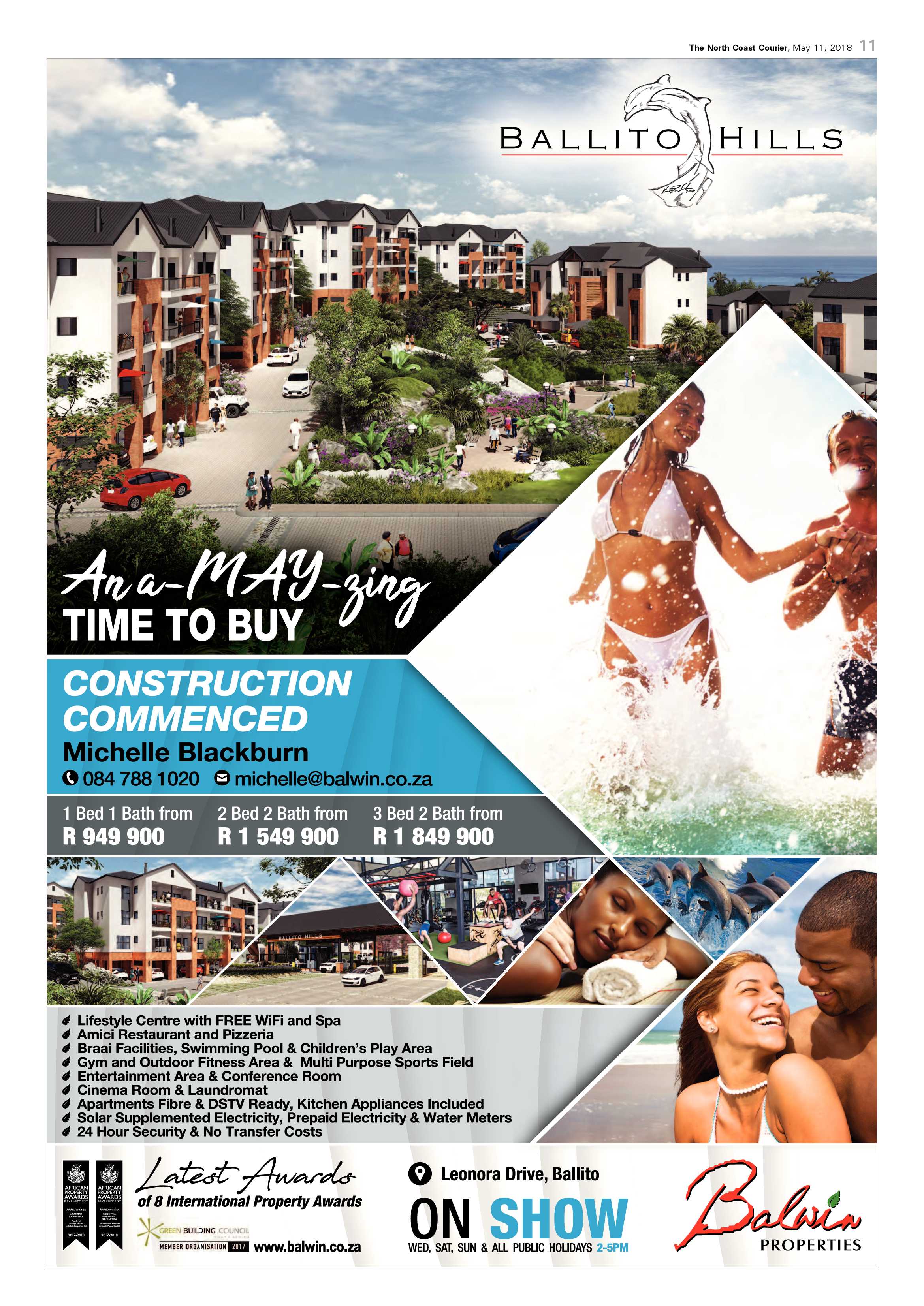 The North Coast Courier – 11 May 2018 page 11