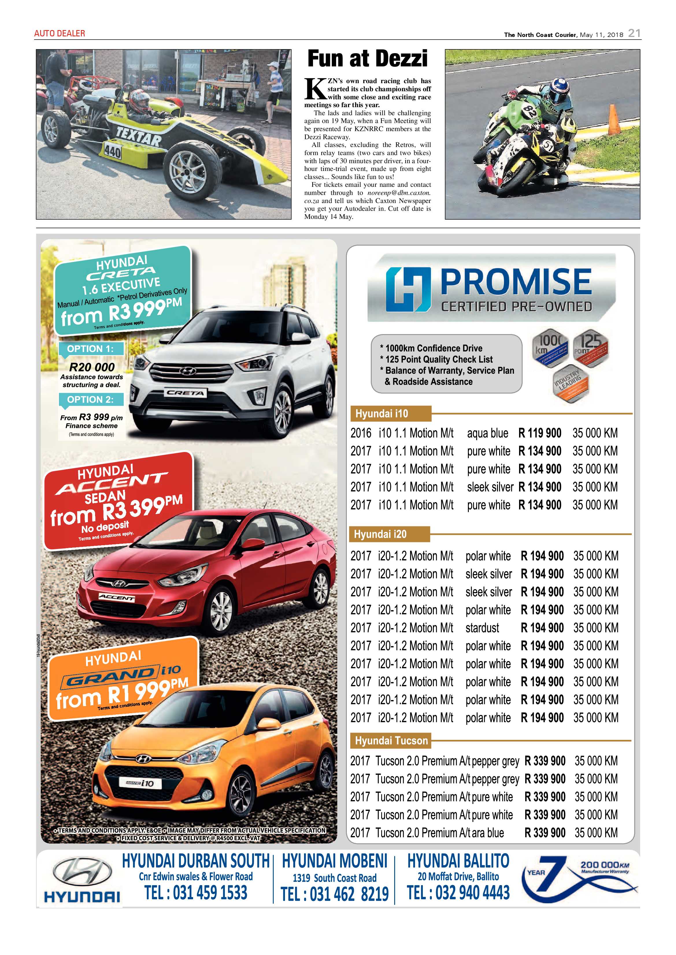 The North Coast Courier – 11 May 2018 page 21