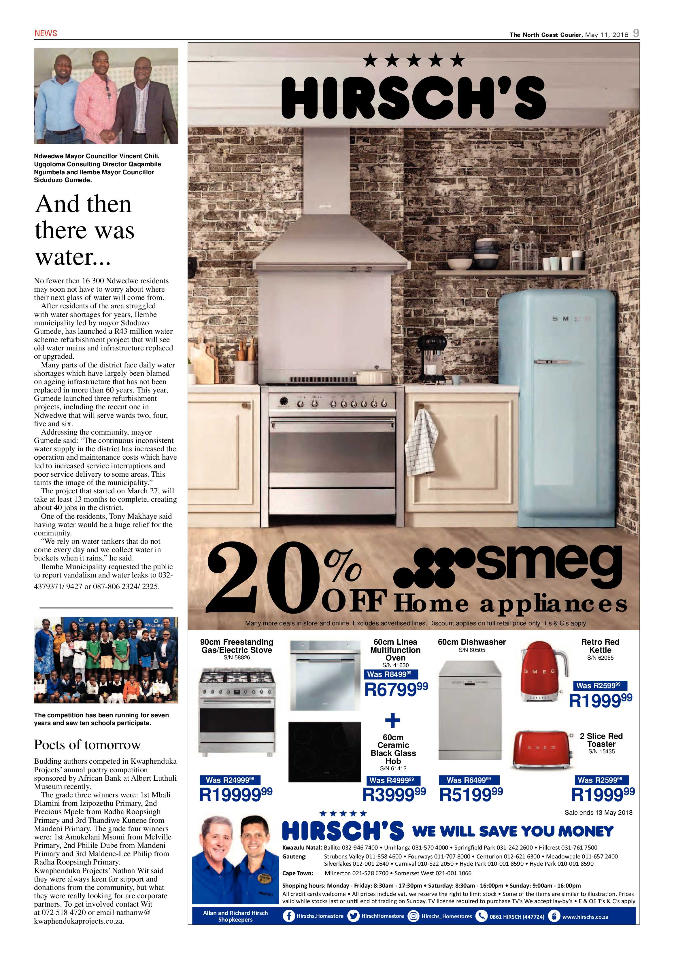 The North Coast Courier – 11 May 2018 page 9