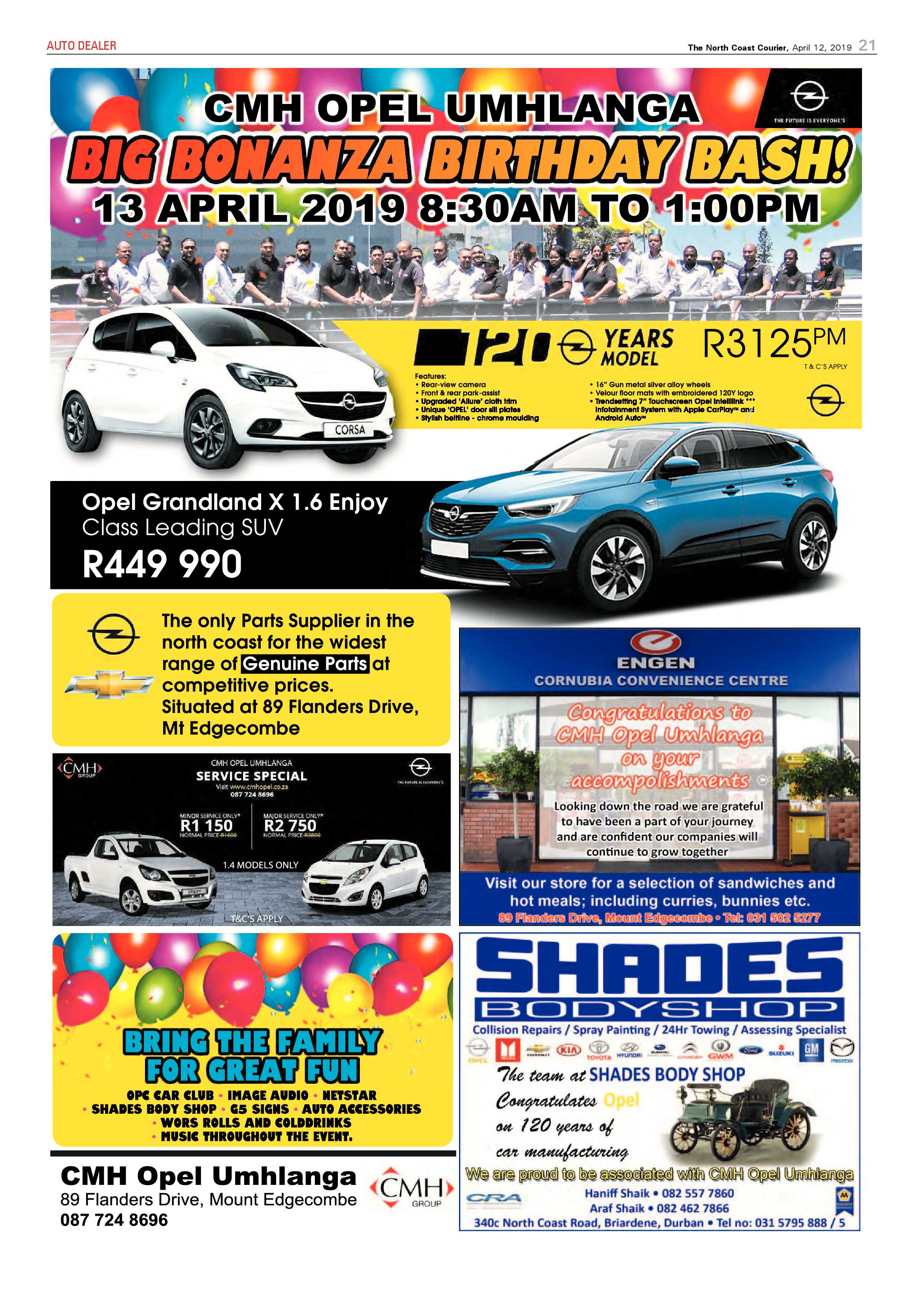 The North Coast Courier – 12 April 2019 page 21