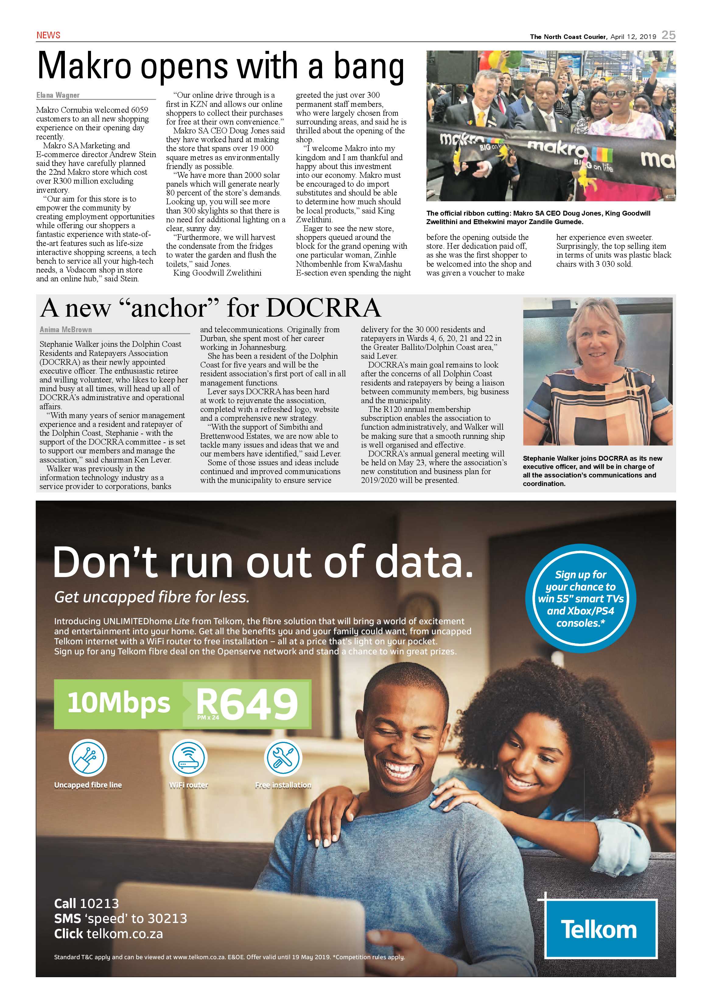 The North Coast Courier – 12 April 2019 page 25