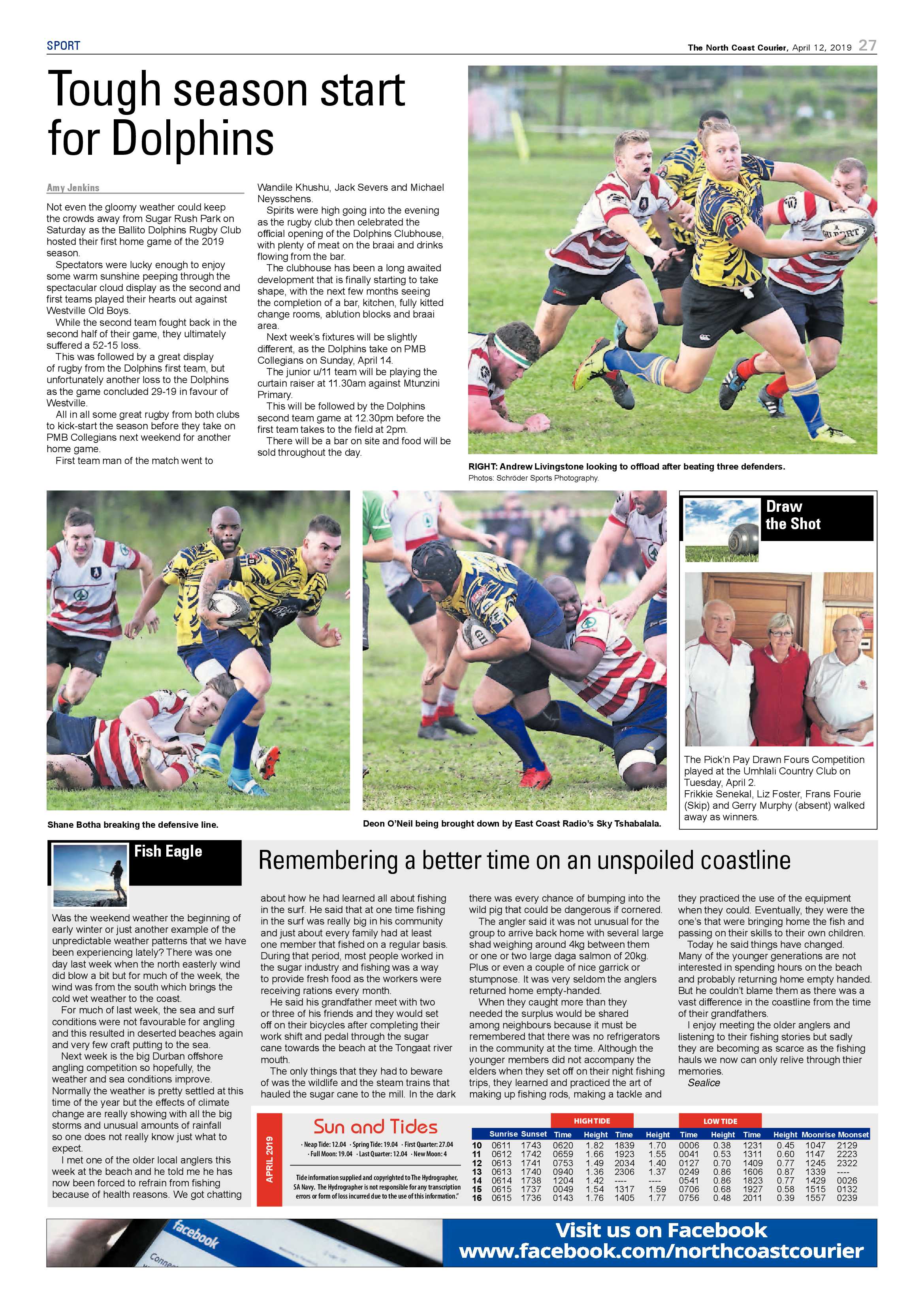 The North Coast Courier – 12 April 2019 page 27