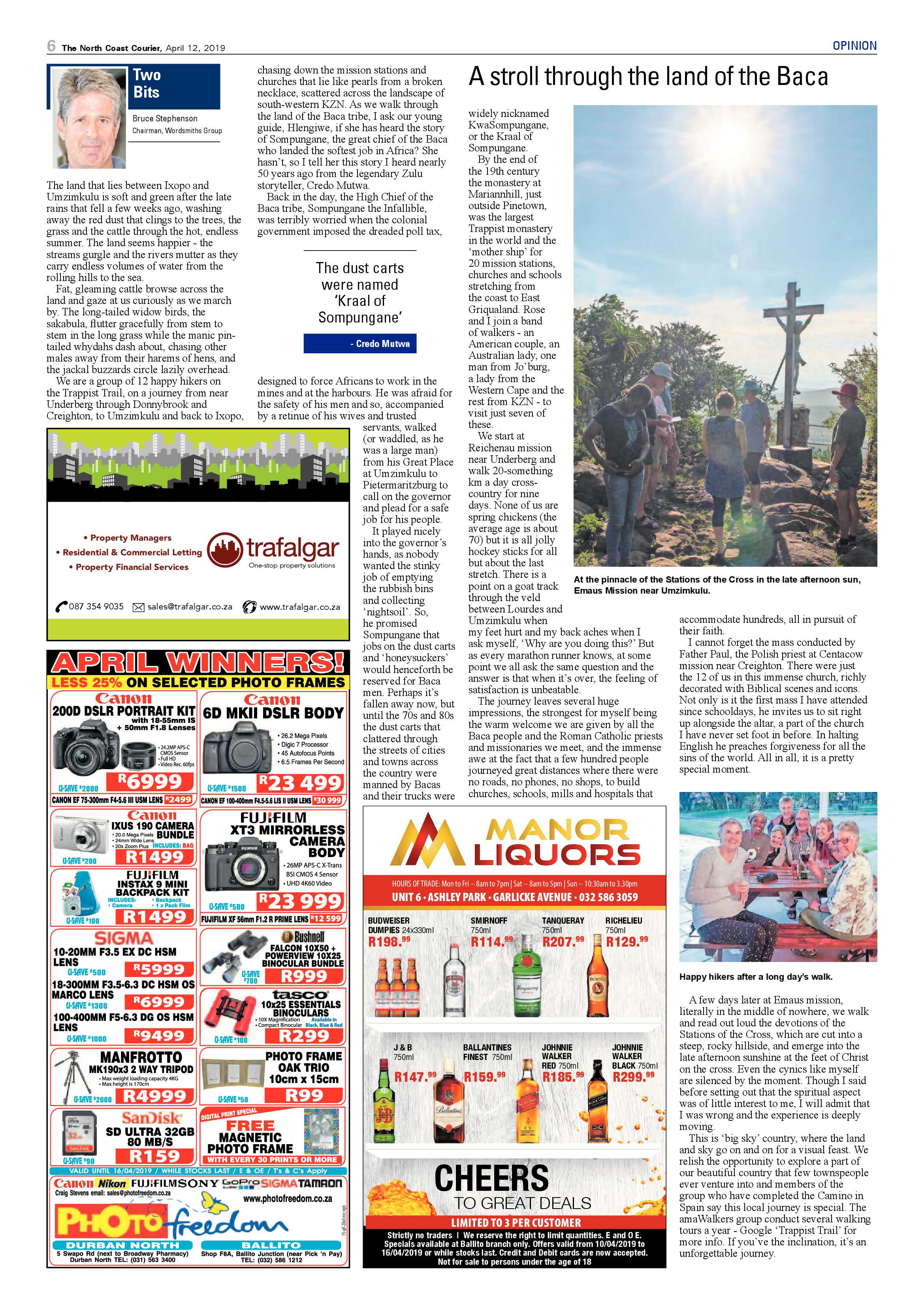 The North Coast Courier – 12 April 2019 page 6