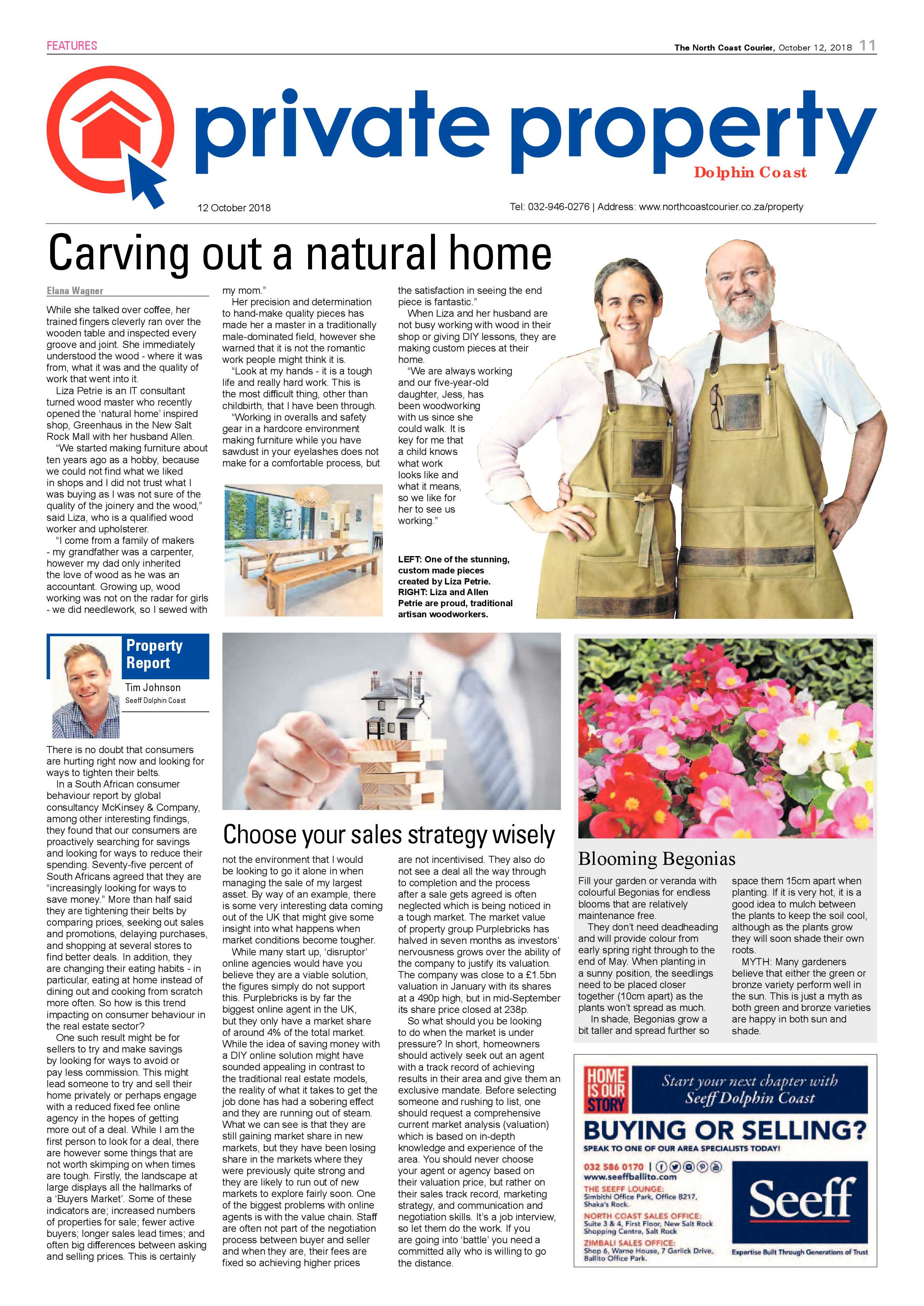The North Coast Courier – 12 October 2018 page 11