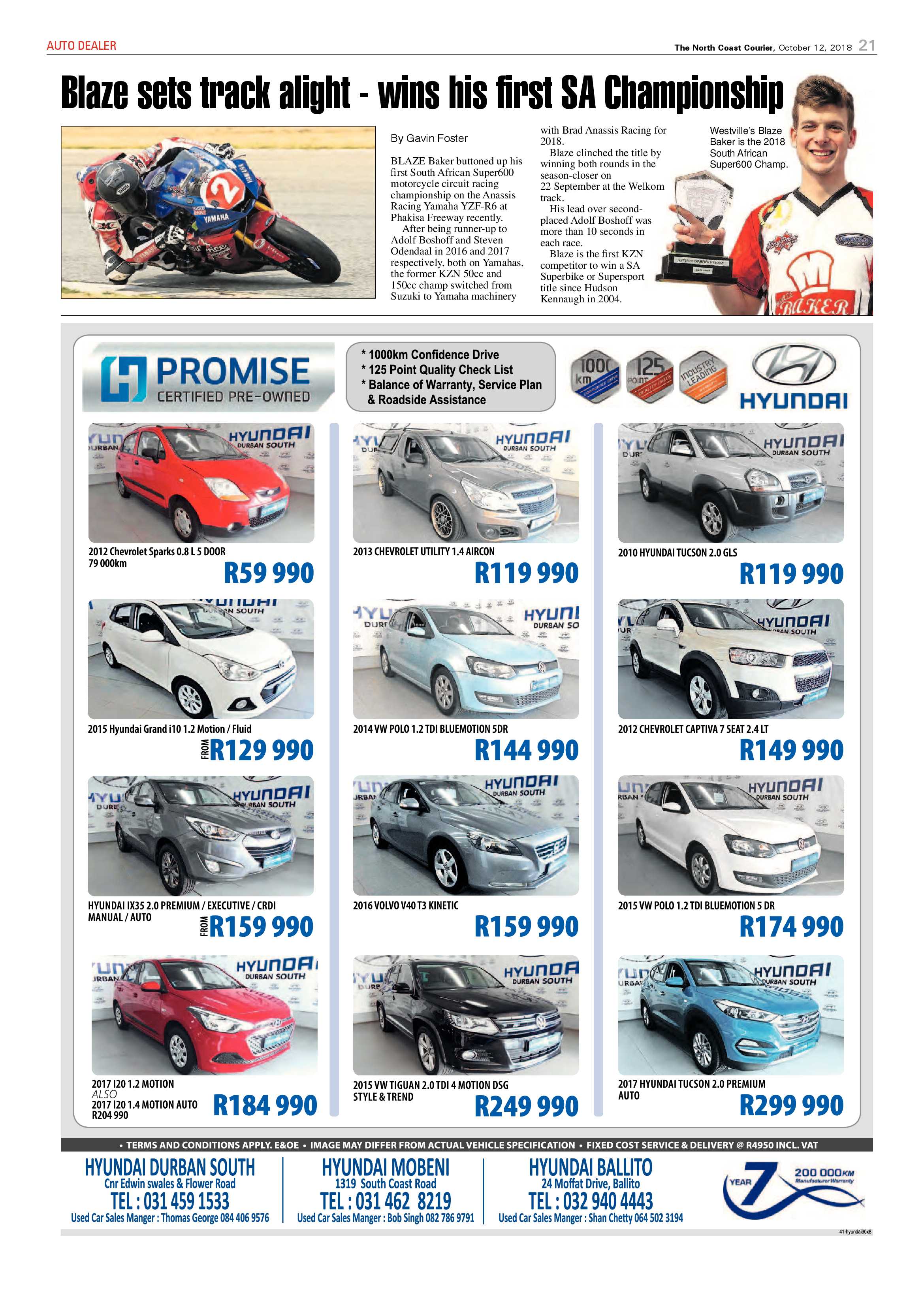 The North Coast Courier – 12 October 2018 page 21