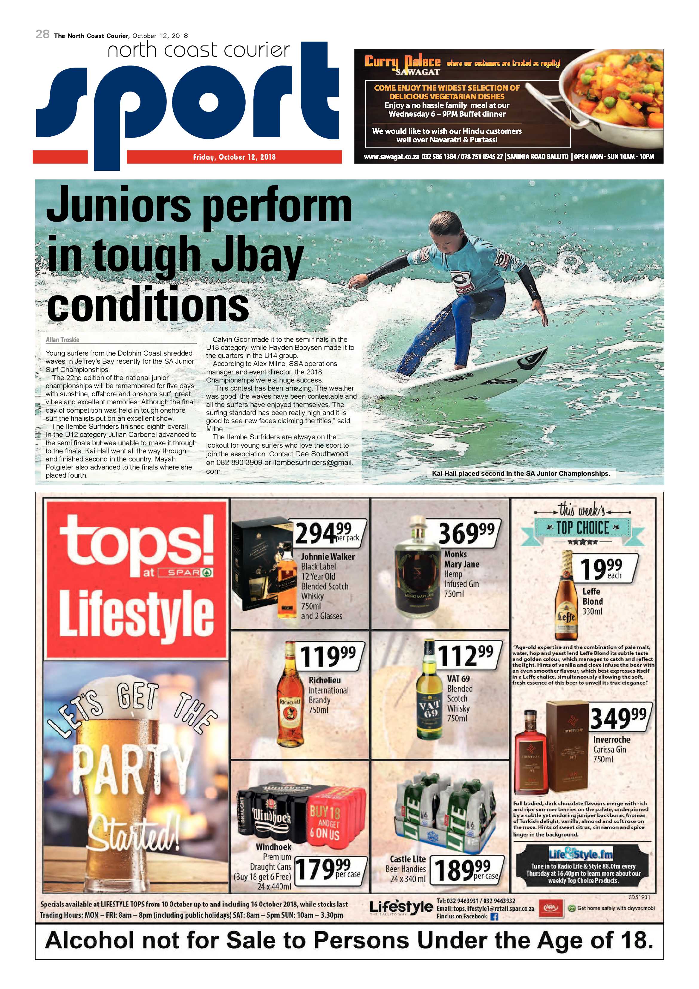 The North Coast Courier – 12 October 2018 page 28