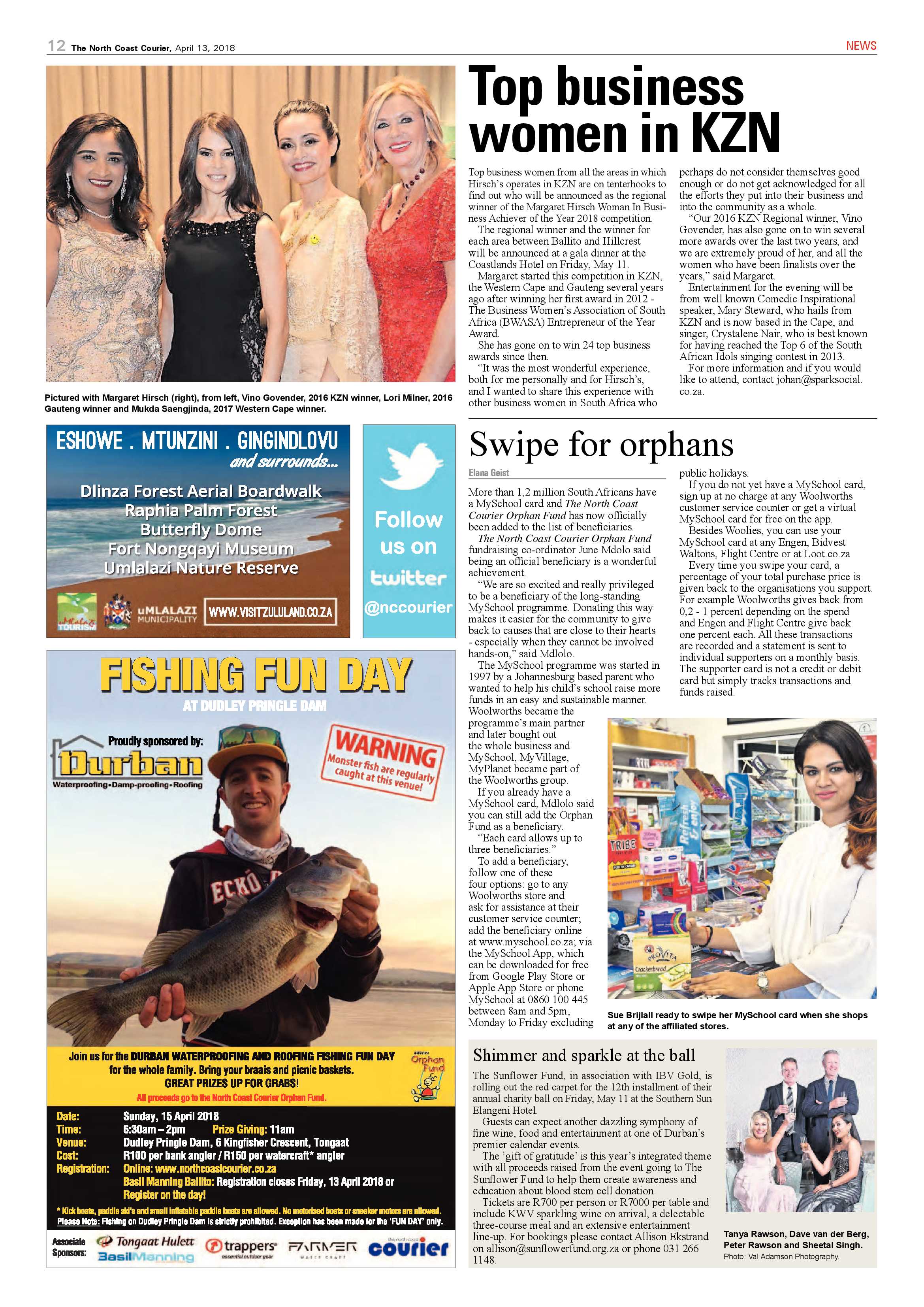 The North Coast Courier – 13 April 2018 page 12