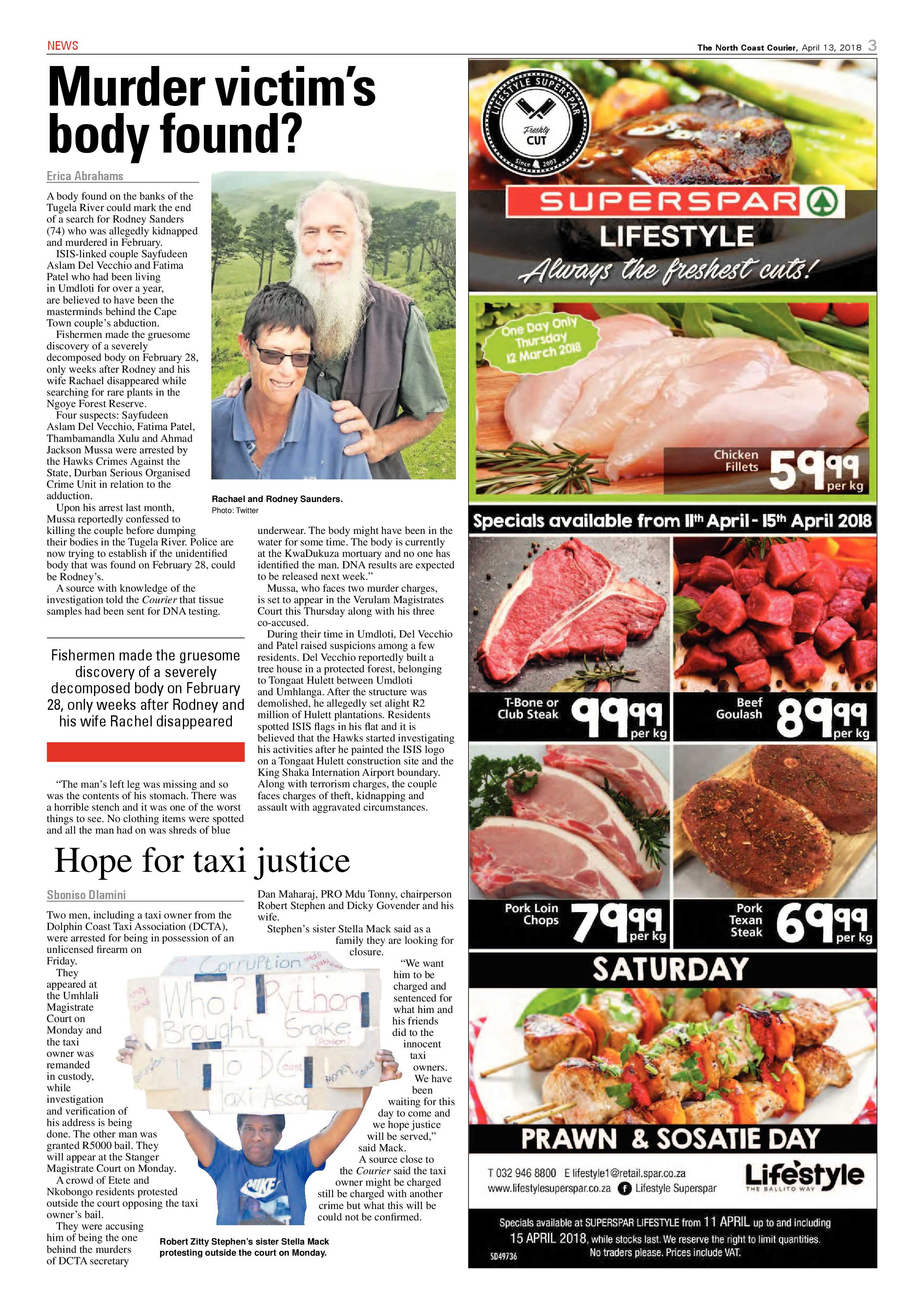 The North Coast Courier – 13 April 2018 page 3