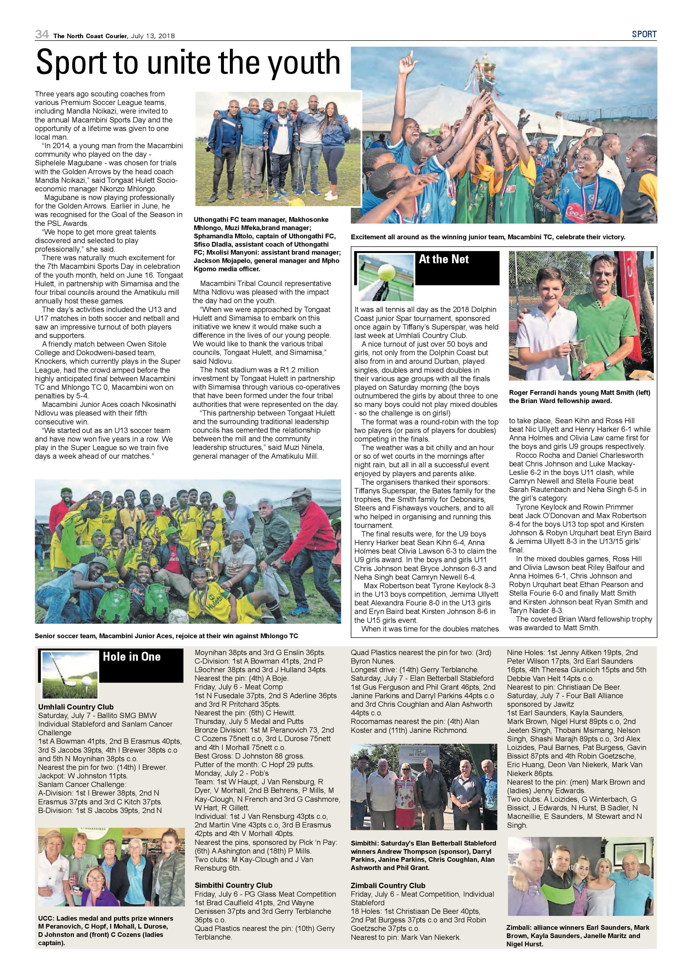 The North Coast Courier – 13 July 2018 page 34
