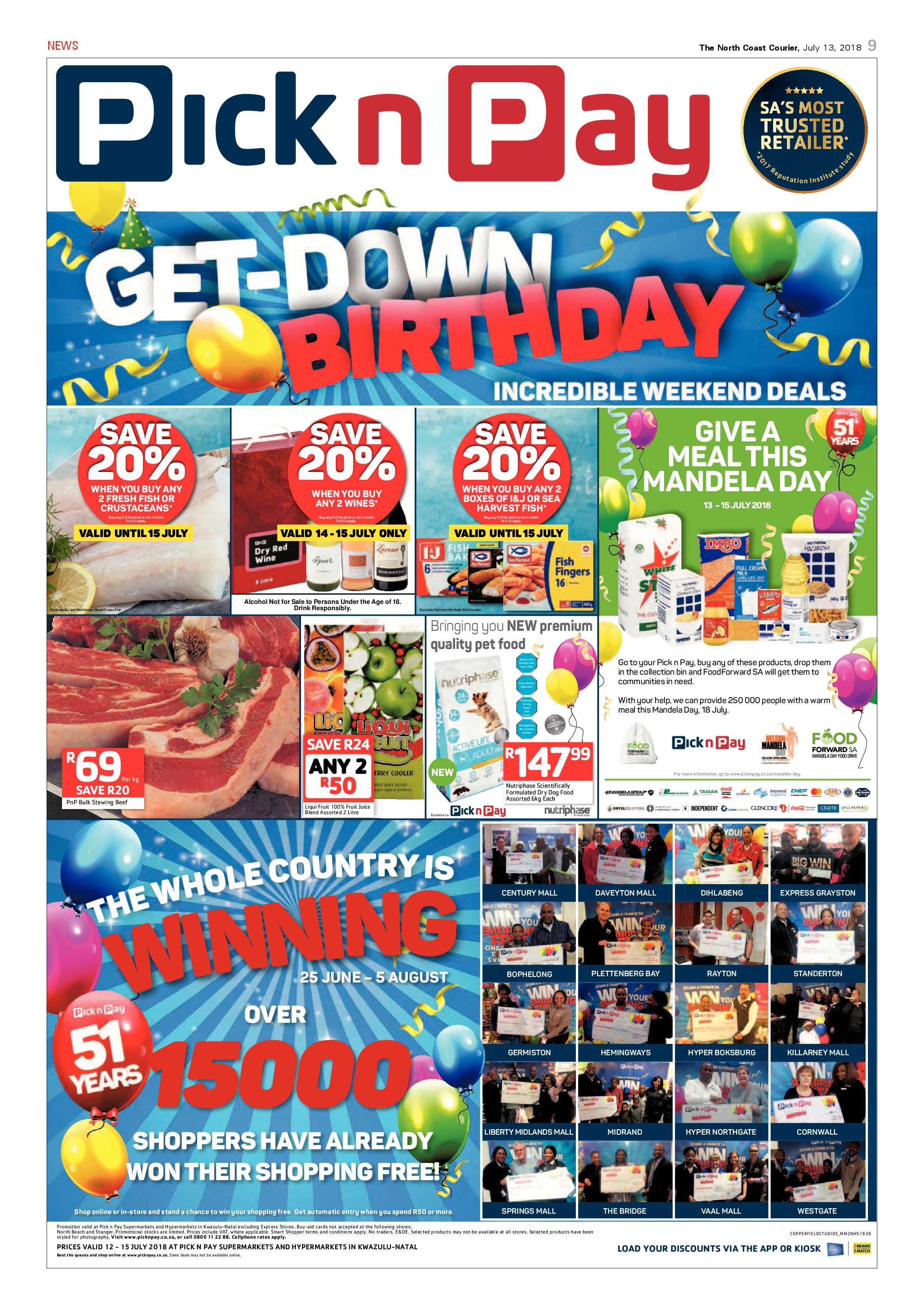 The North Coast Courier – 13 July 2018 page 9