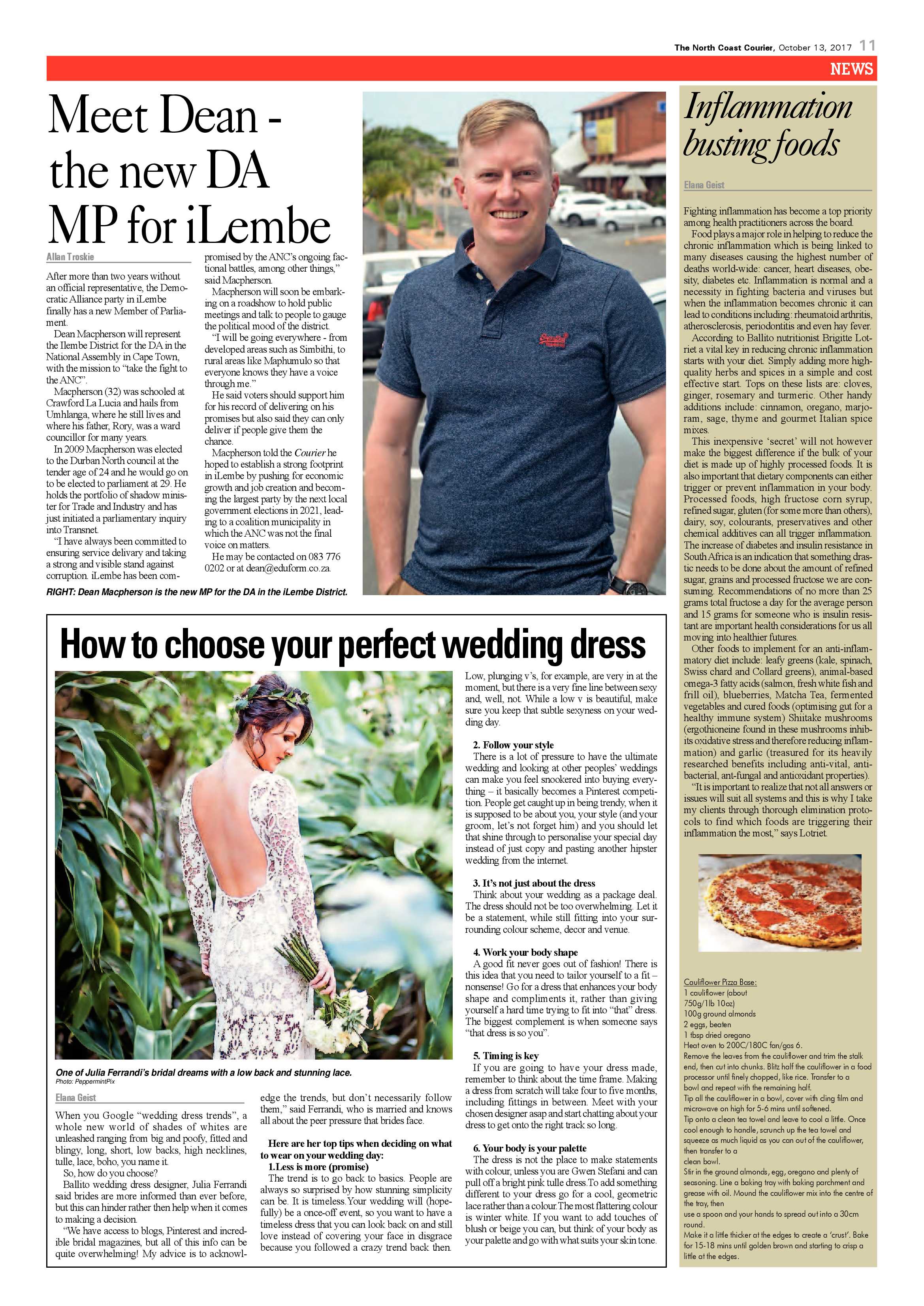 The North Coast Courier – 13 October 2017 page 11