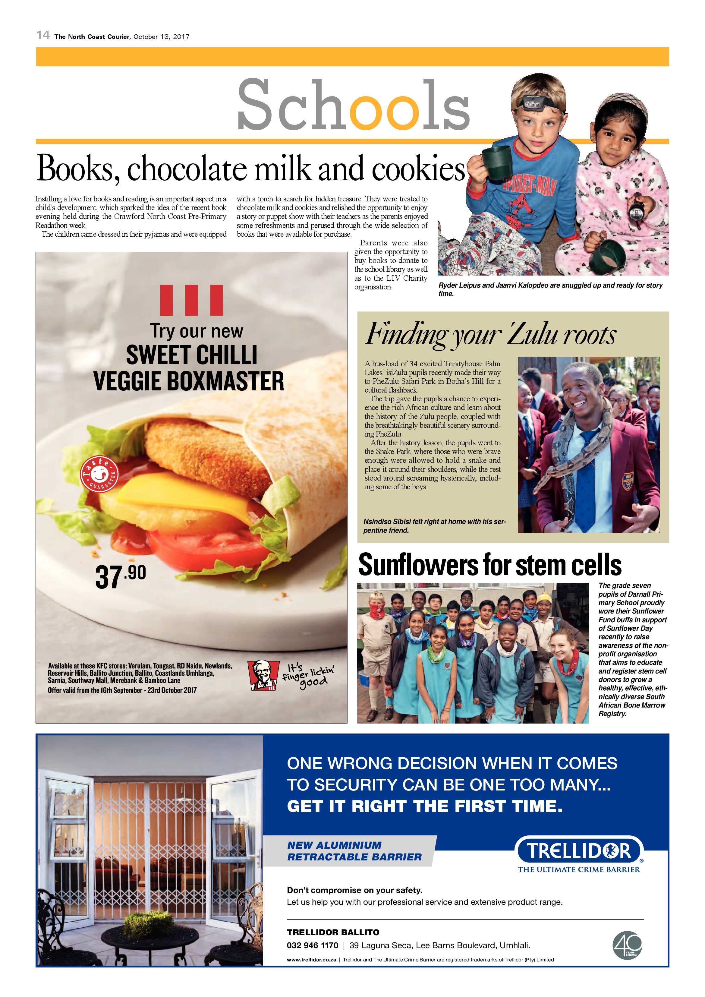 The North Coast Courier – 13 October 2017 page 14
