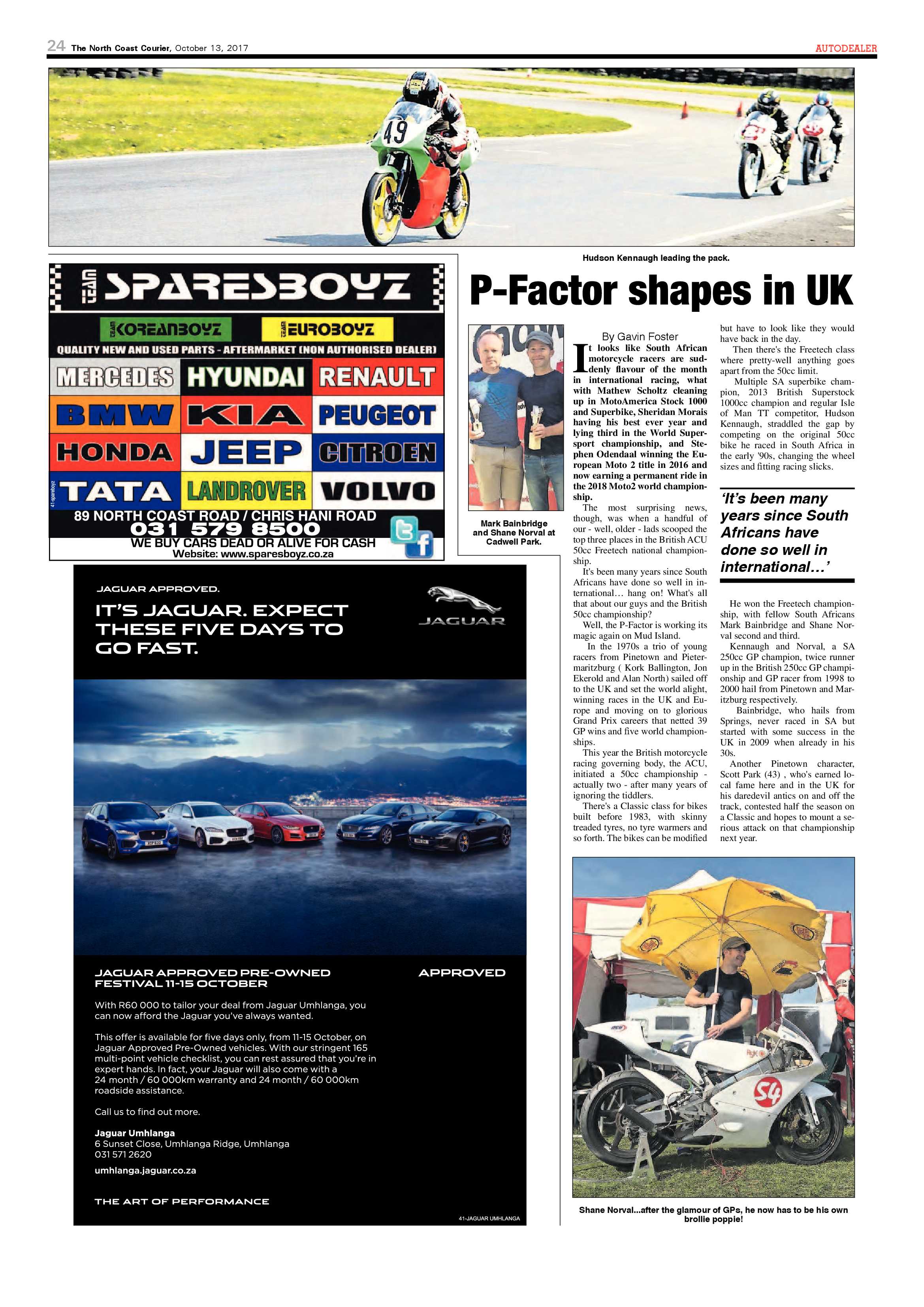 The North Coast Courier – 13 October 2017 page 24