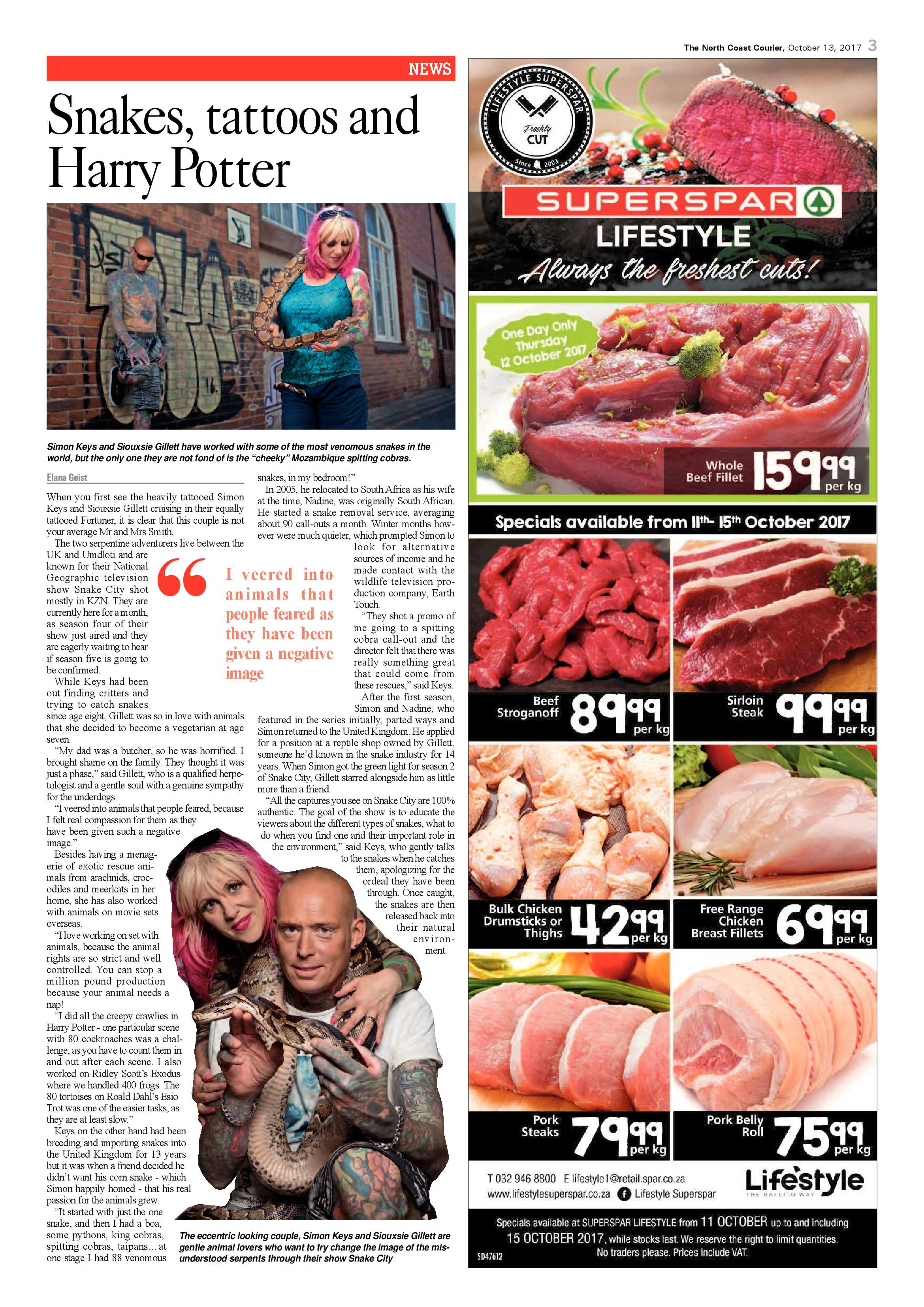 The North Coast Courier – 13 October 2017 page 3