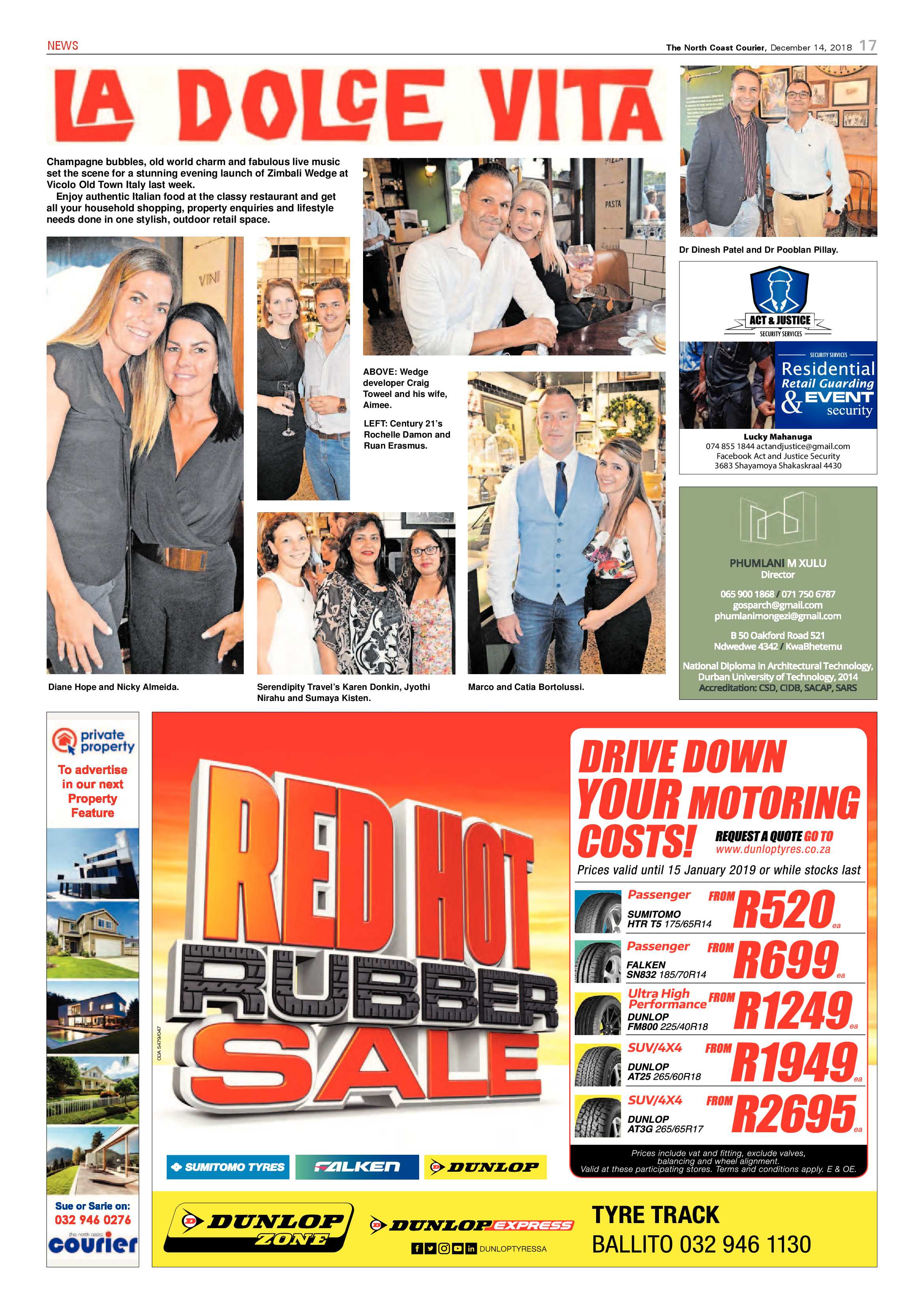 The North Coast Courier – 14 December 2018 page 17