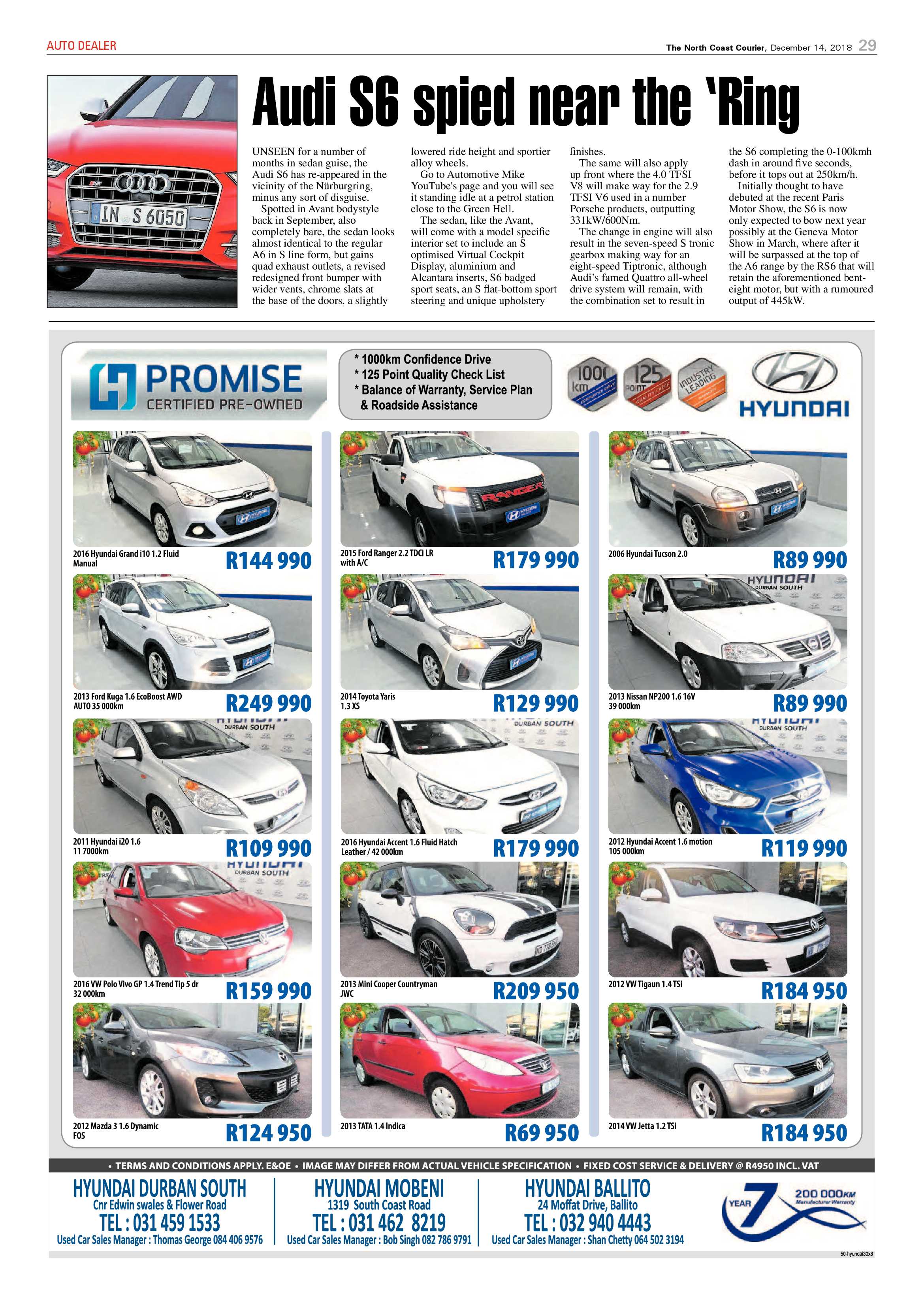 The North Coast Courier – 14 December 2018 page 29