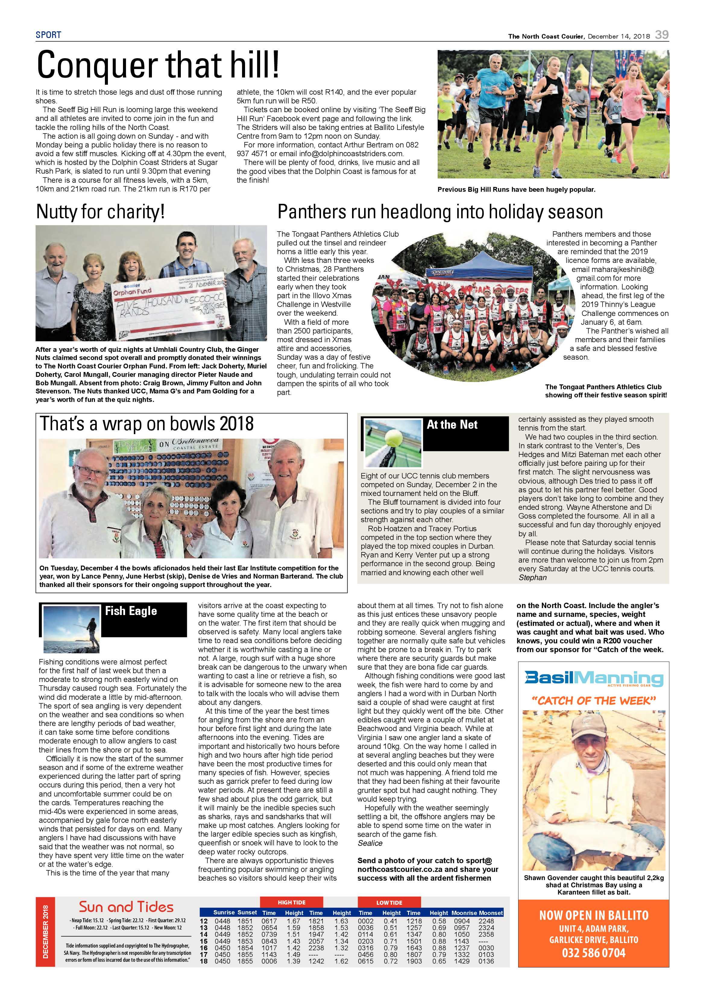 The North Coast Courier – 14 December 2018 page 39