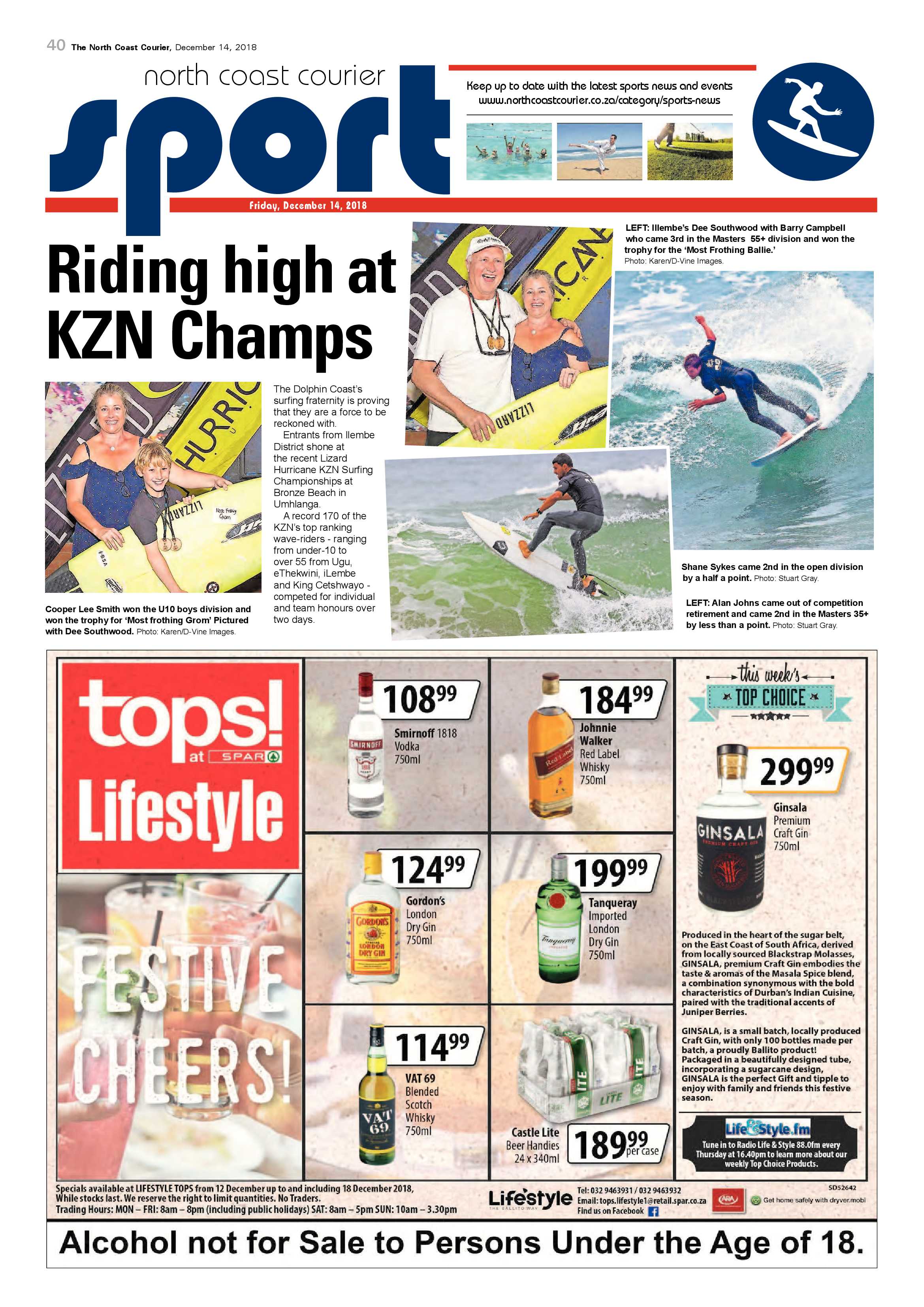 The North Coast Courier – 14 December 2018 page 40