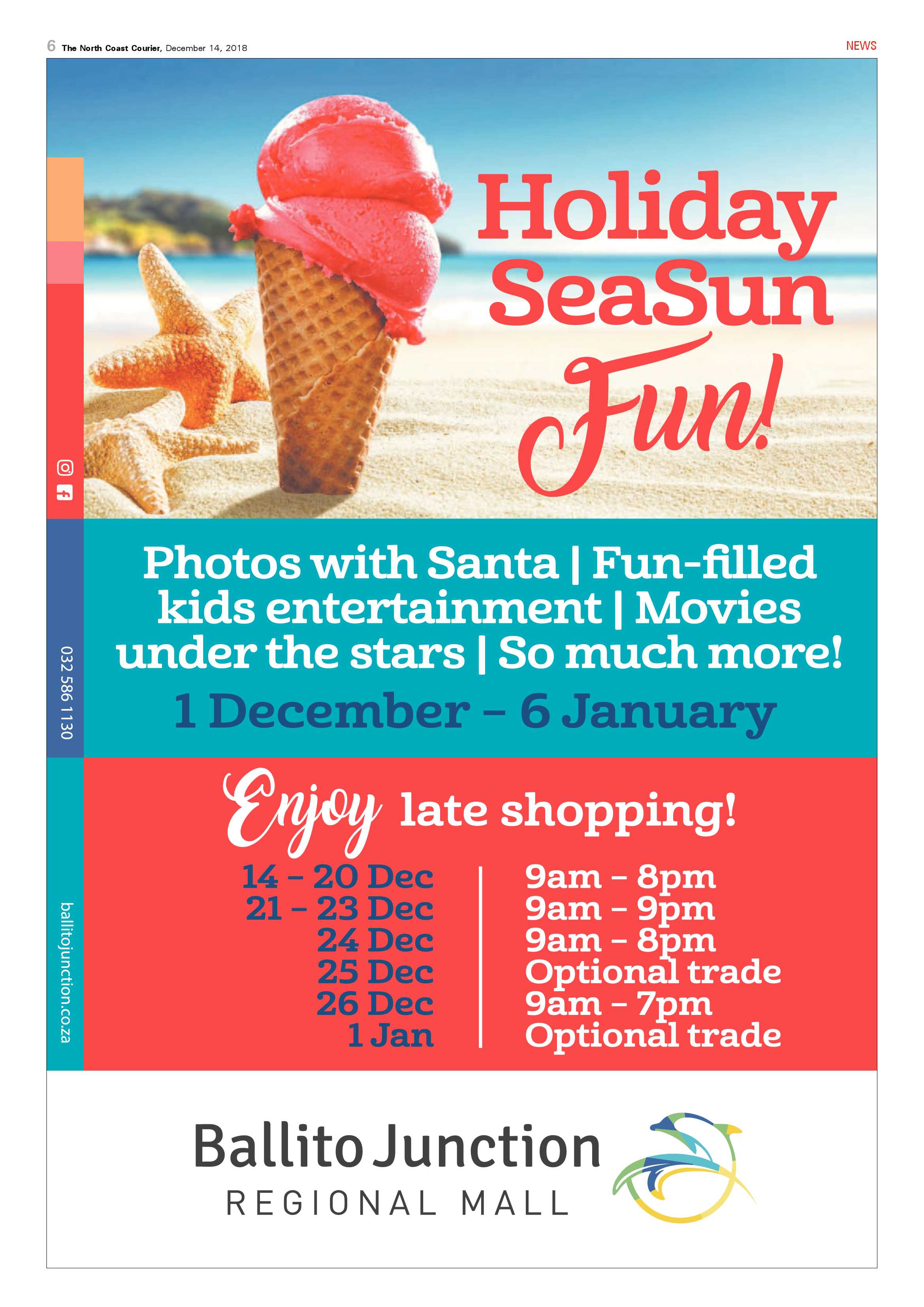 The North Coast Courier – 14 December 2018 page 6